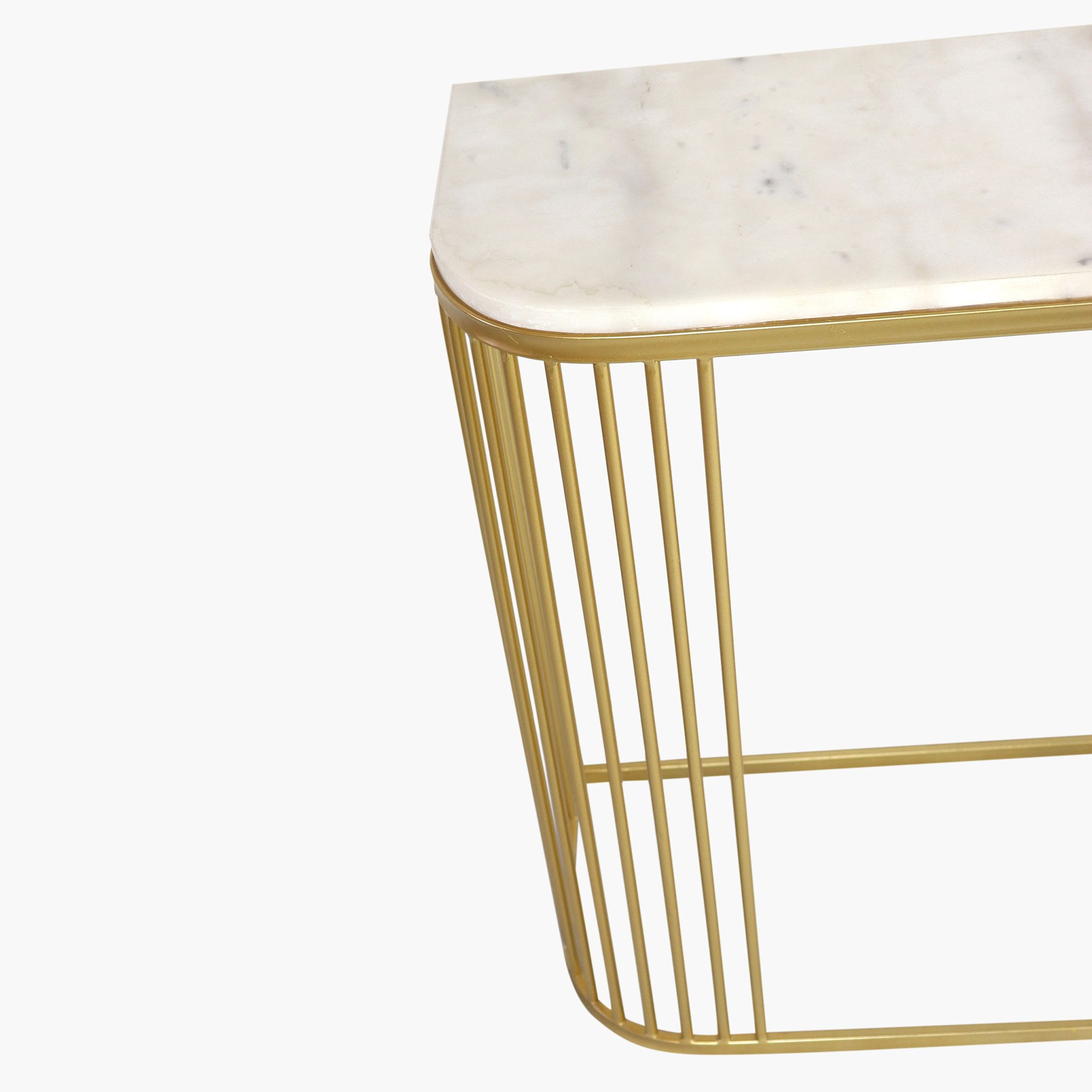 طقم طاولات كونسول بسطح رخامي قطعتين من لينور-hbxfurniture-tablesandstands-consoletables-image-3
