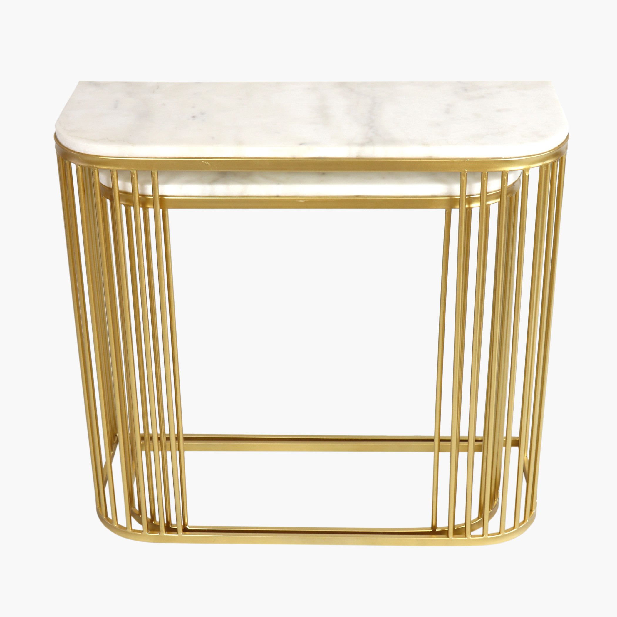 طقم طاولات كونسول بسطح رخامي قطعتين من لينور-hbxfurniture-tablesandstands-consoletables-image-7