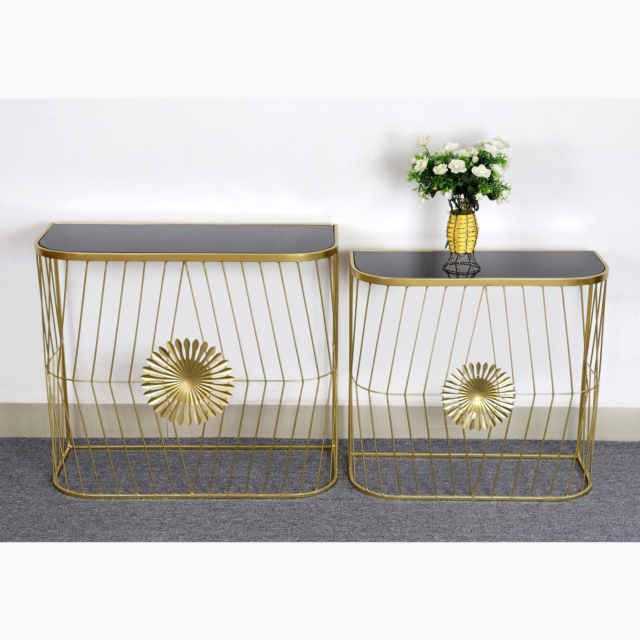 طاولة كونسول من أبيرا - طقم من قطعتين-hbxfurniture-tablesandstands-consoletables-image-1