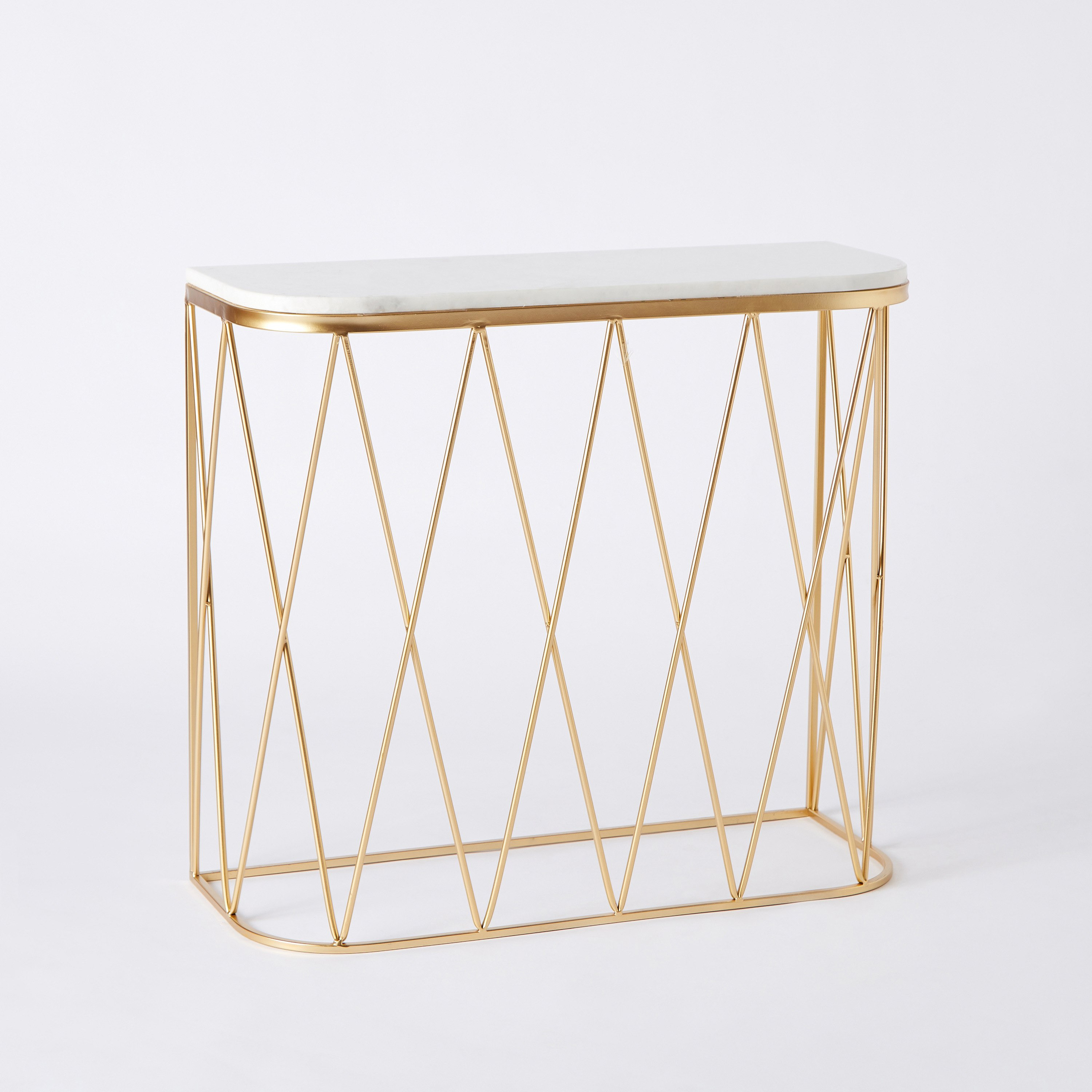 طقم طاولة كونسول بسطح رخامي قطعتين من سبايكر-hbxfurniture-tablesandstands-consoletables-image-8