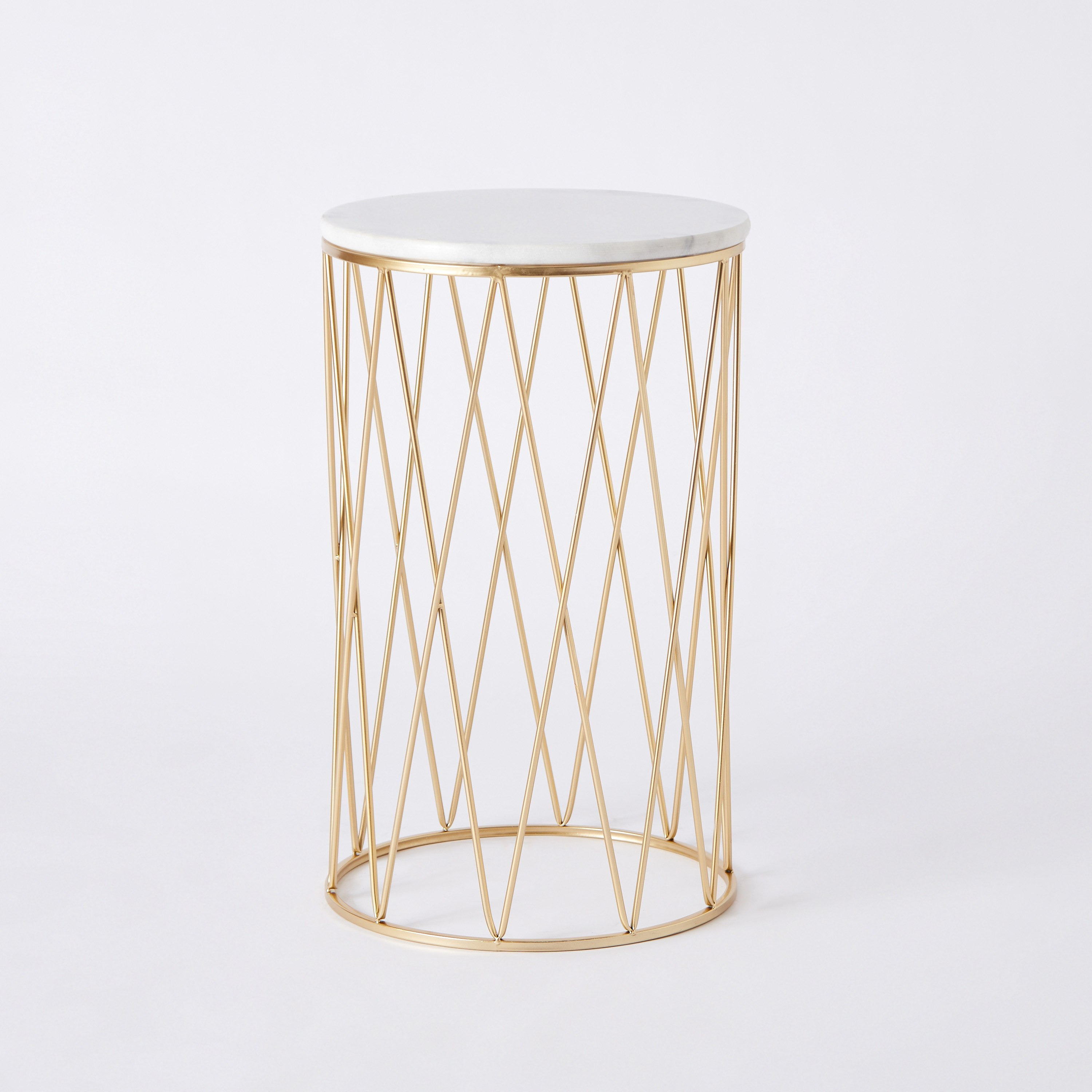 طاولة جانبية مستديرة بسطح رخام من سبيكار - طقم من قطعتين-hbxfurniture-livingroom-endtables-image-8