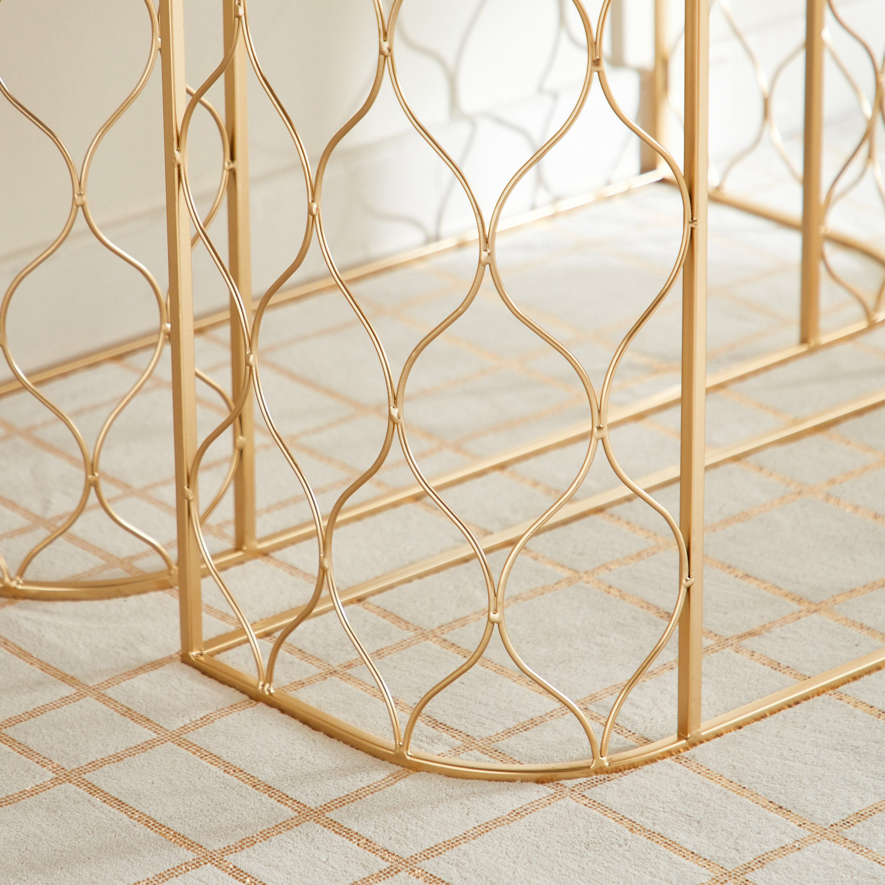 طاولة كونسول بسطح رخام من بلاكسكوت - طقم من قطعتين-hbxfurniture-tablesandstands-consoletables-image-6