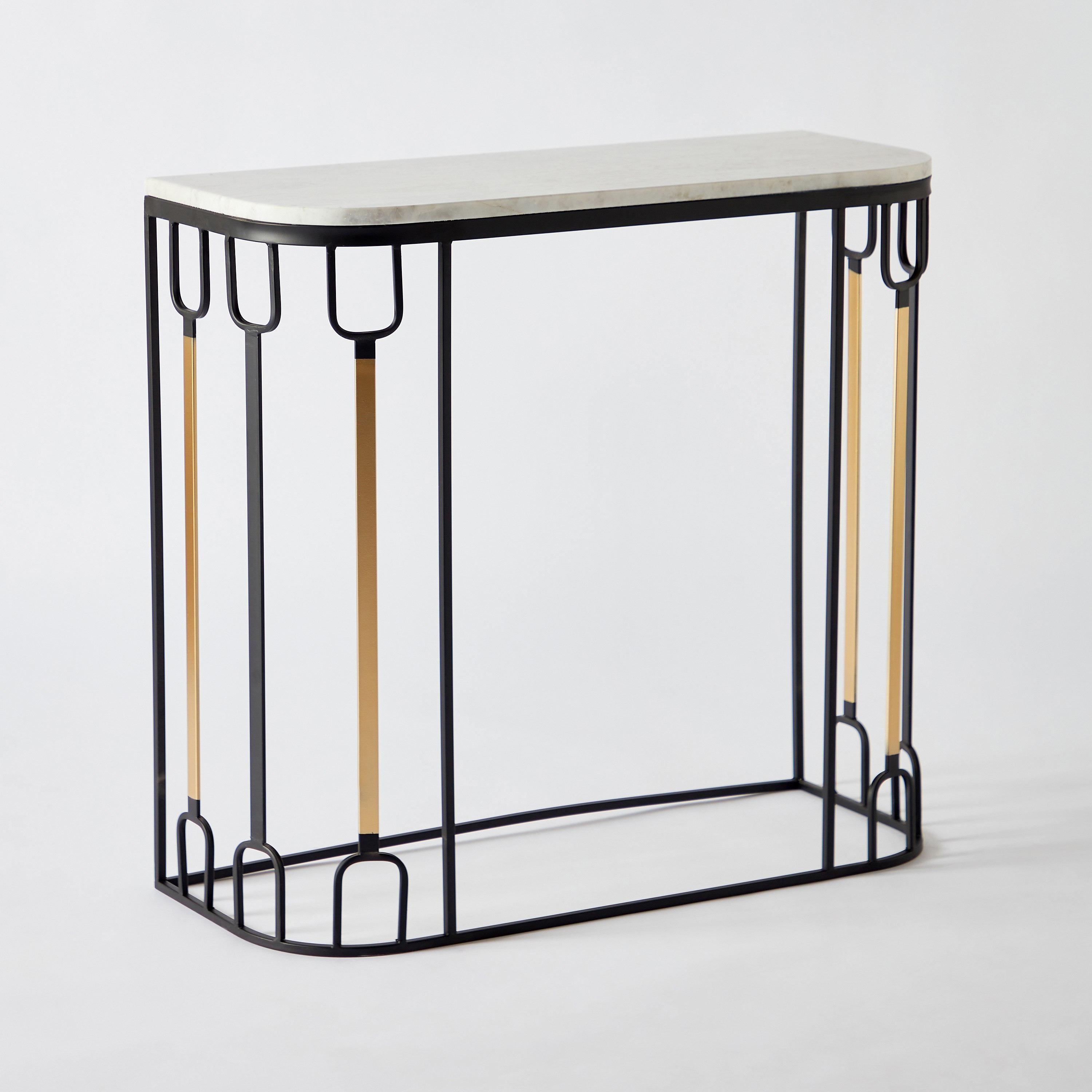 طاولة كونسول بسطح رخام من آثيا - طقم من قطعتين-hbxfurniture-tablesandstands-consoletables-image-8