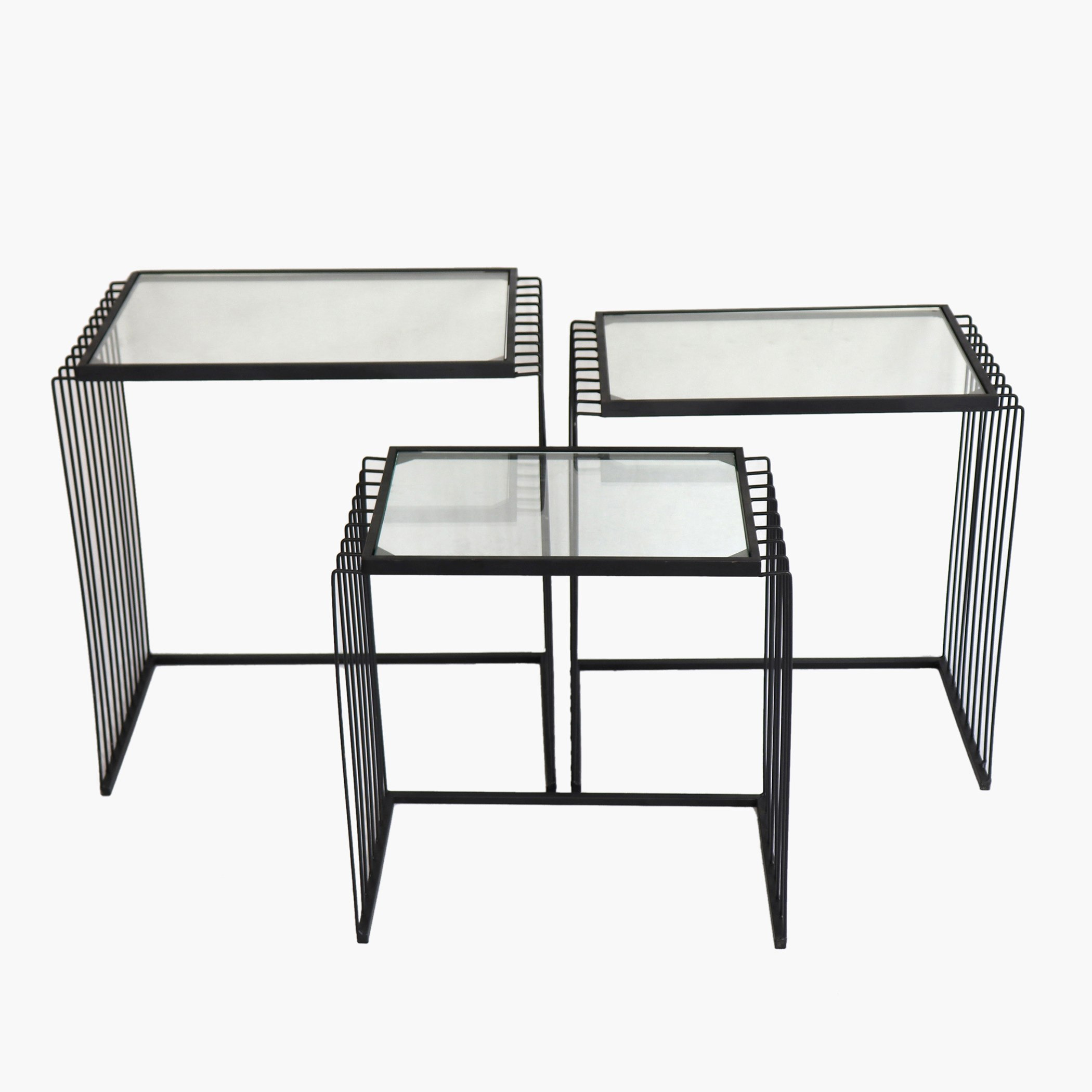 طقم طاولات متداخلة من تيريون - 3 قطع-hbxfurniture-livingroom-nestingtables-image-2
