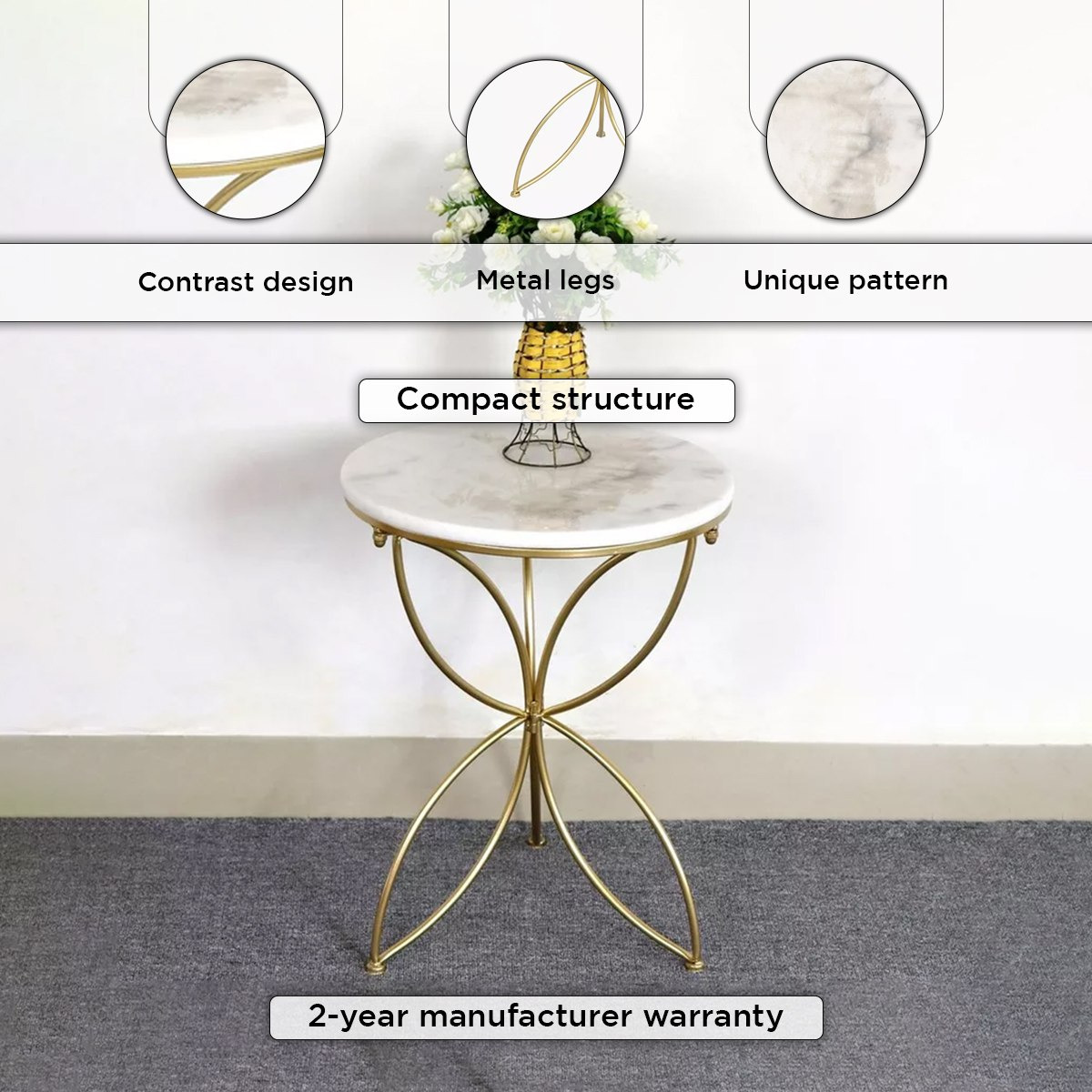 طاولة جانبية بسطح رخام من إيليا-hbxfurniture-livingroom-endtables-image-4