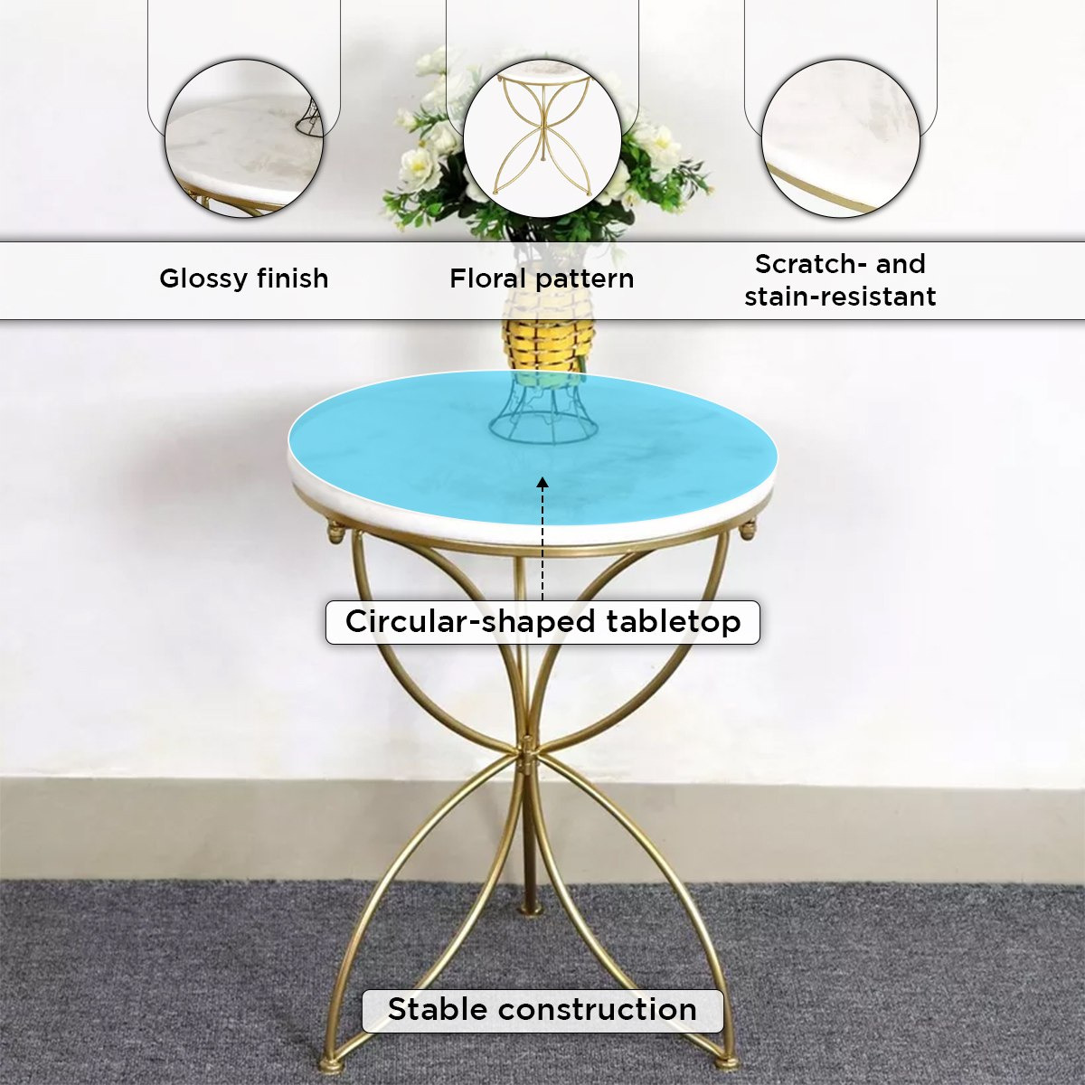 طاولة جانبية بسطح رخام من إيليا-hbxfurniture-livingroom-endtables-image-5
