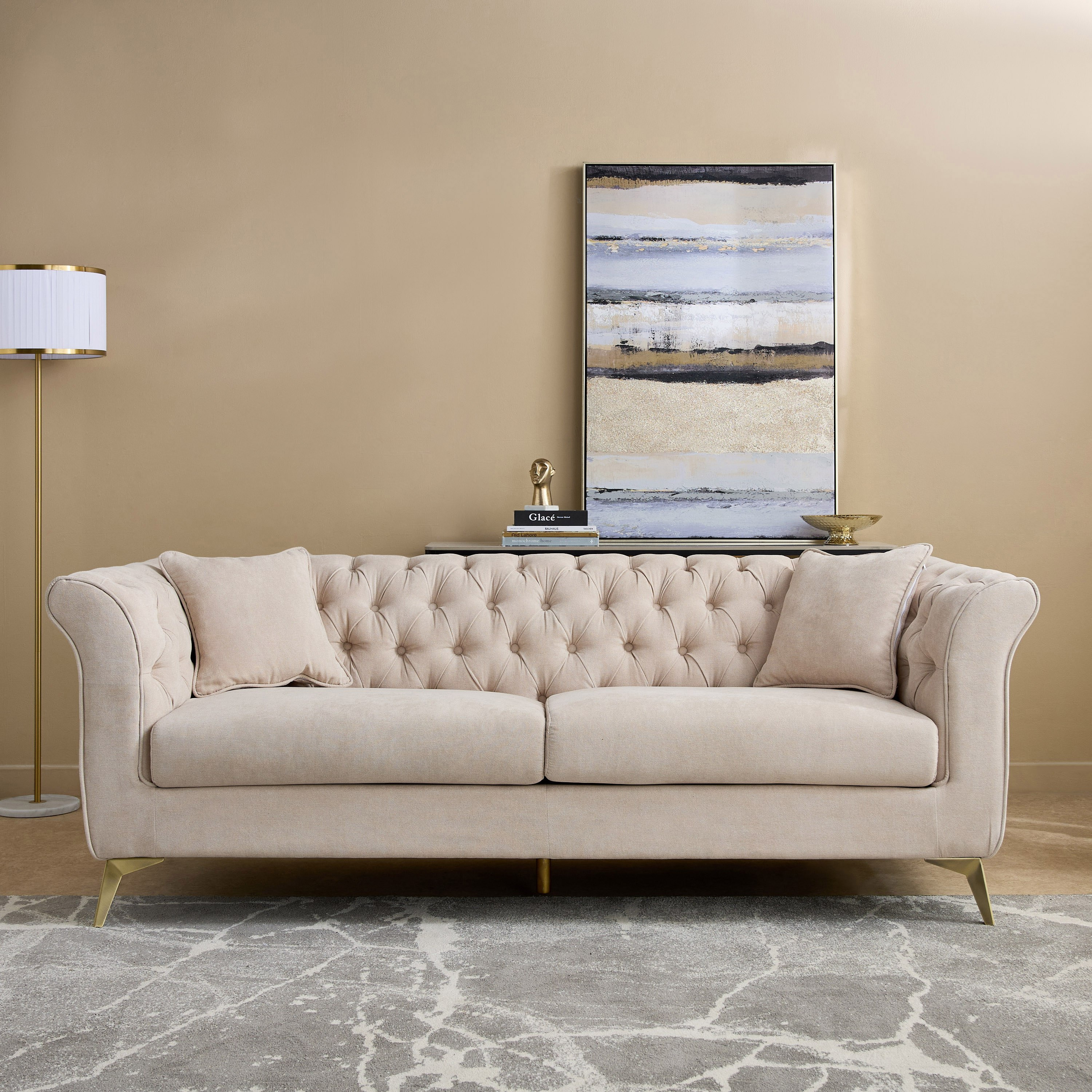 كنبة قماش 3 مقاعد مع وسادتين من أورو-hbxlivingroom-sofasandarmchairs-sofas-image-2