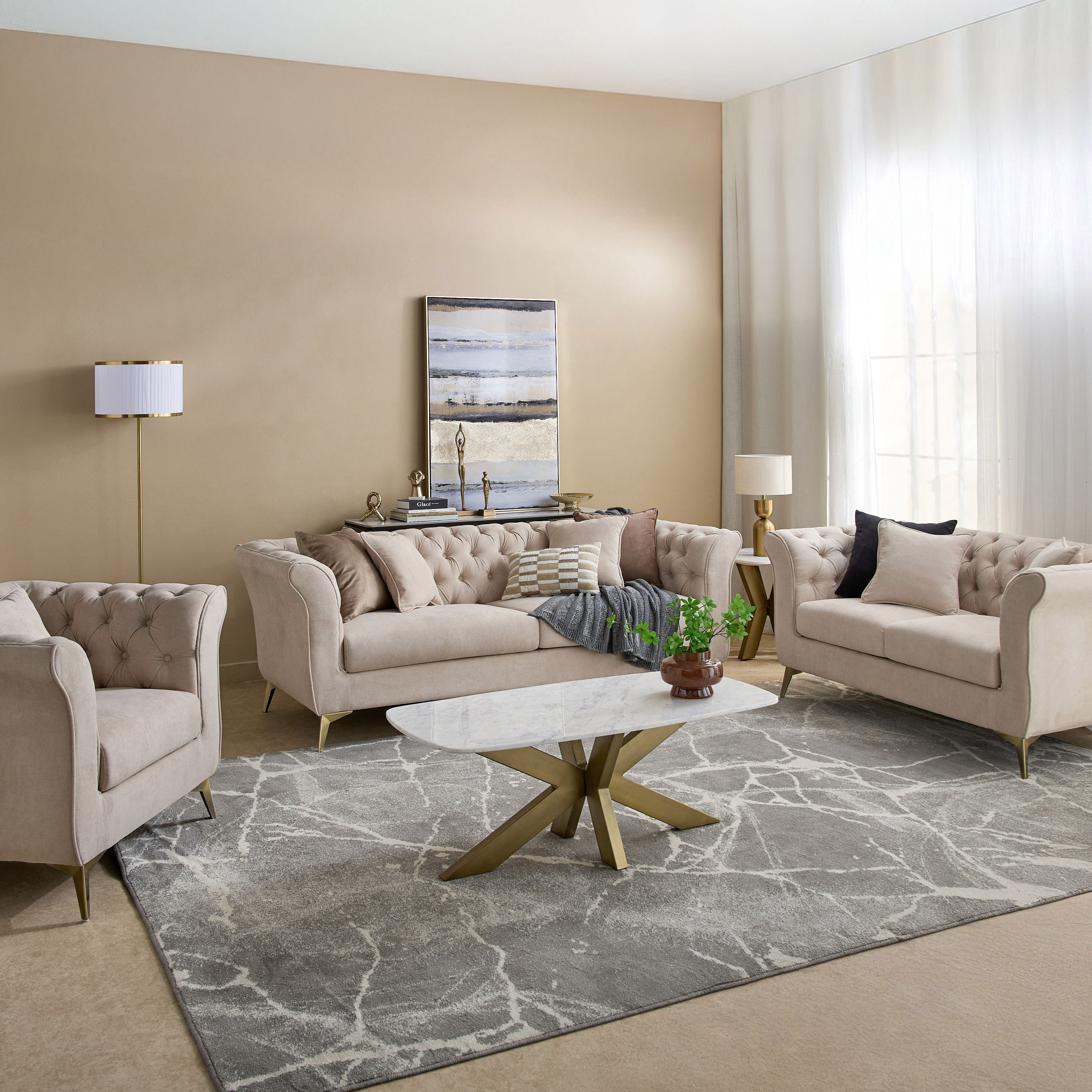 كنبة قماش بمقعدين مع وسادتين من أورو-hbxlivingroom-sofasandarmchairs-sofas-image-10