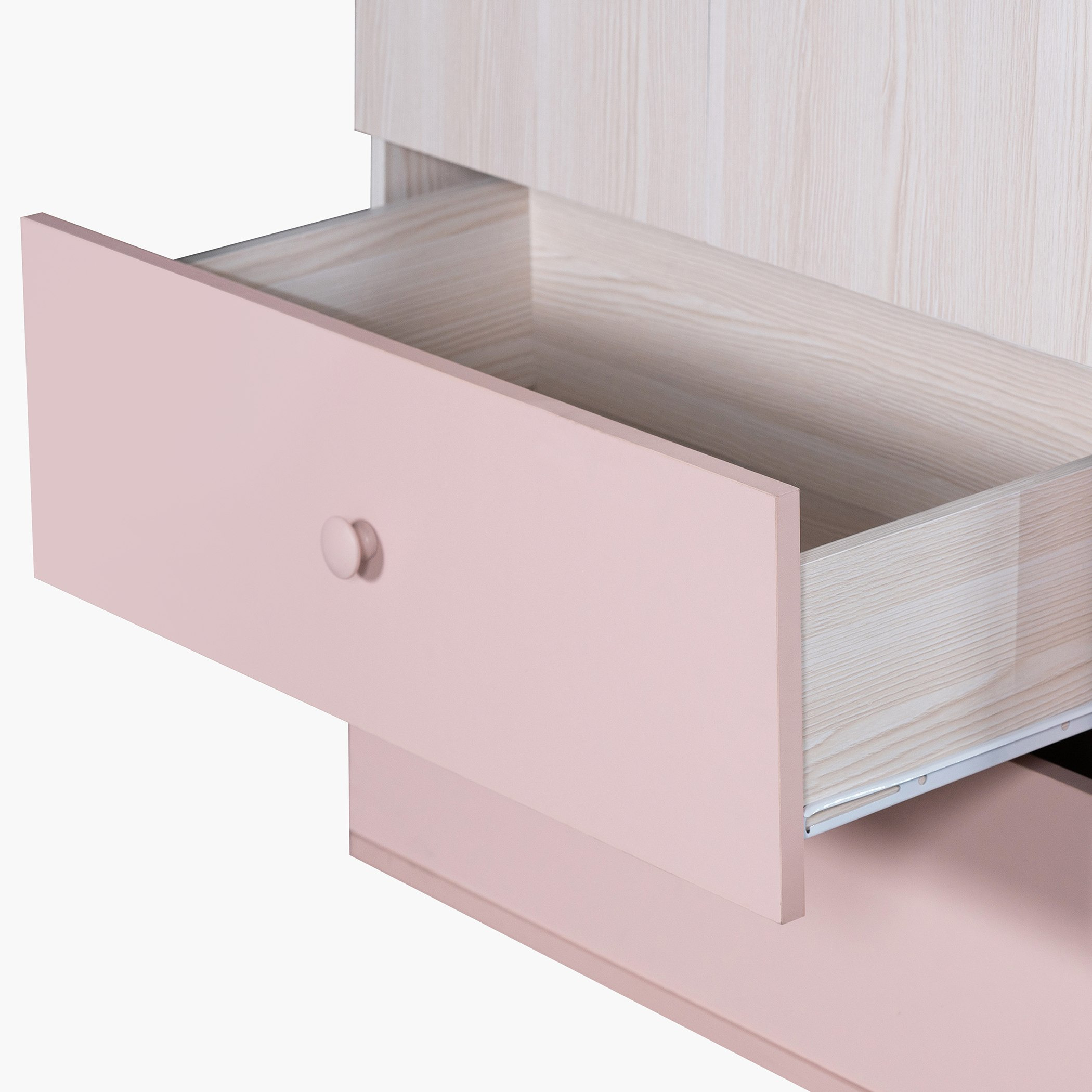 Anna 3-Door and 2-Drawers Wardrobe with Mirror-hbxfurniture-wardrobes-image-5