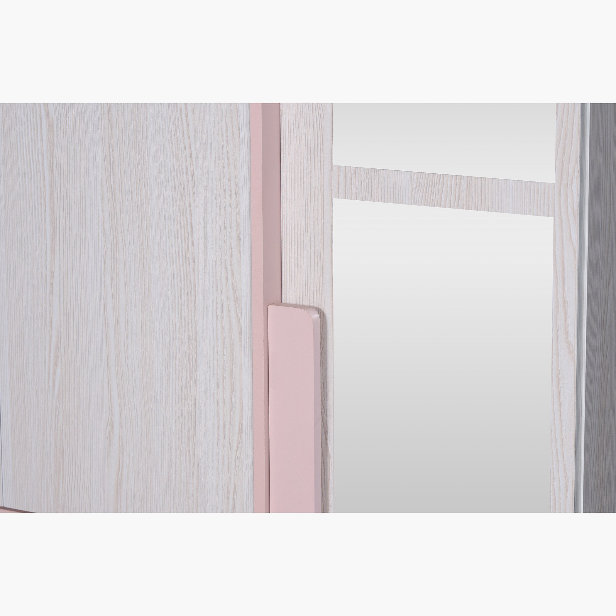 Anna 3-Door and 2-Drawers Wardrobe with Mirror-hbxfurniture-wardrobes-image-6