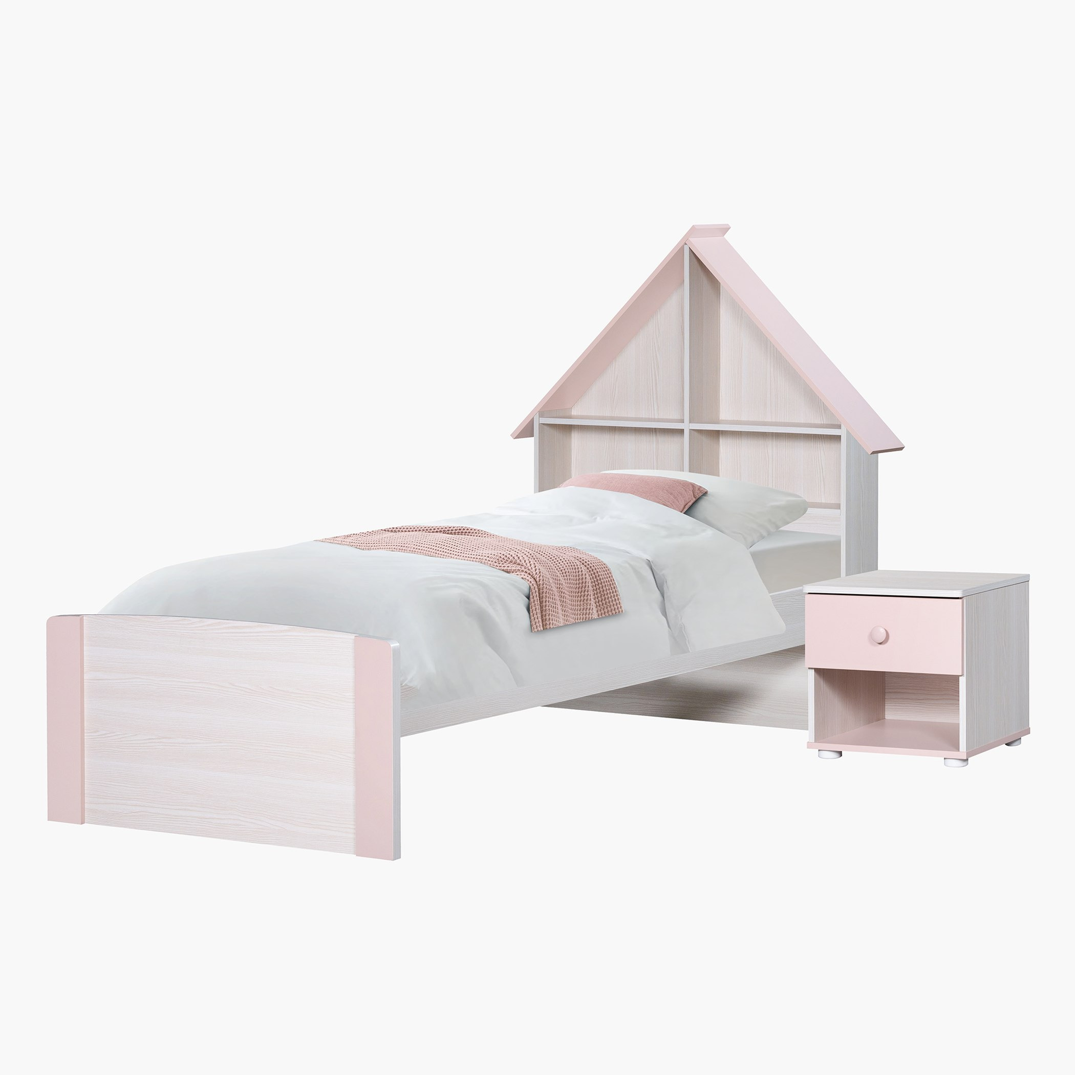 سرير فردي بلوح رأسي بمساحة تخزين من آنا - 90x200 سم-hbxfurniture-bedsandbedsets-beds-single-image-2