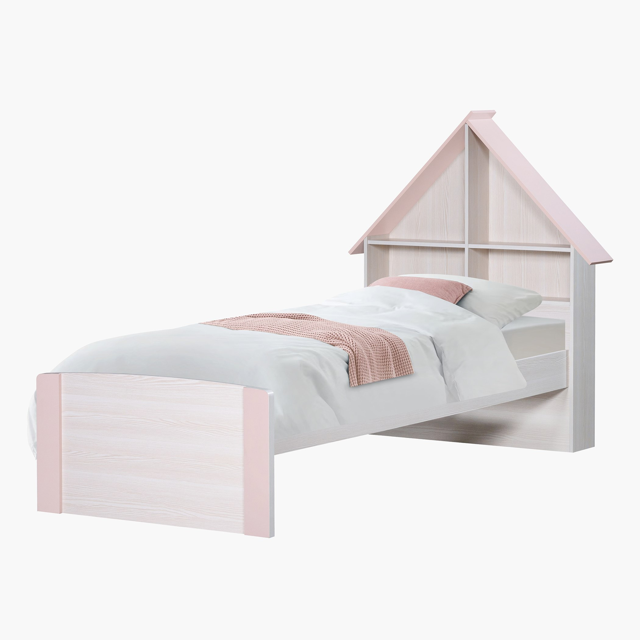 سرير فردي بلوح رأسي بمساحة تخزين من آنا - 90x200 سم-hbxfurniture-bedsandbedsets-beds-single-image-3