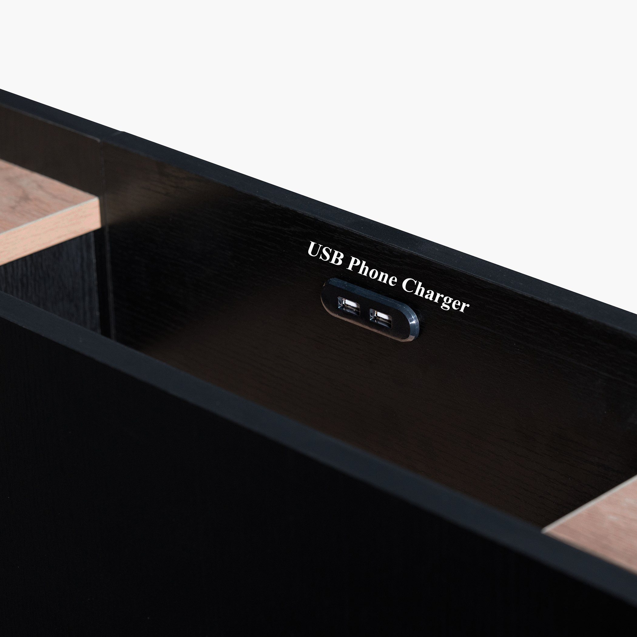 Jordan Single Smart Bed with Headboard Storage and USB Charging Port - 90x200 cm-hbxfurniture-bedsandbedsets-beds-single-image-13