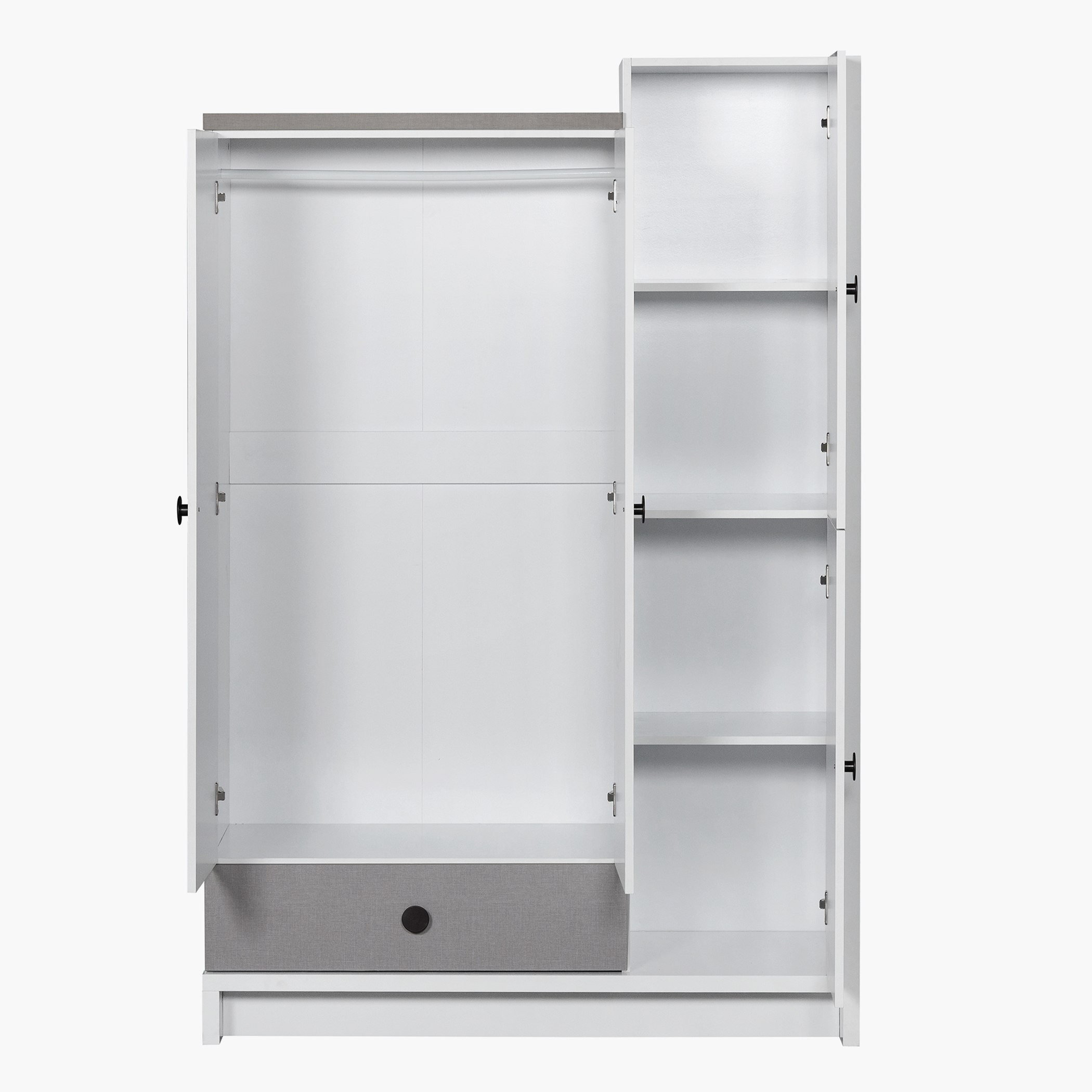 خزانة ملابس 3 أبواب مع درج - بادينجتون من موڤو -hbxfurniture-wardrobes-image-8