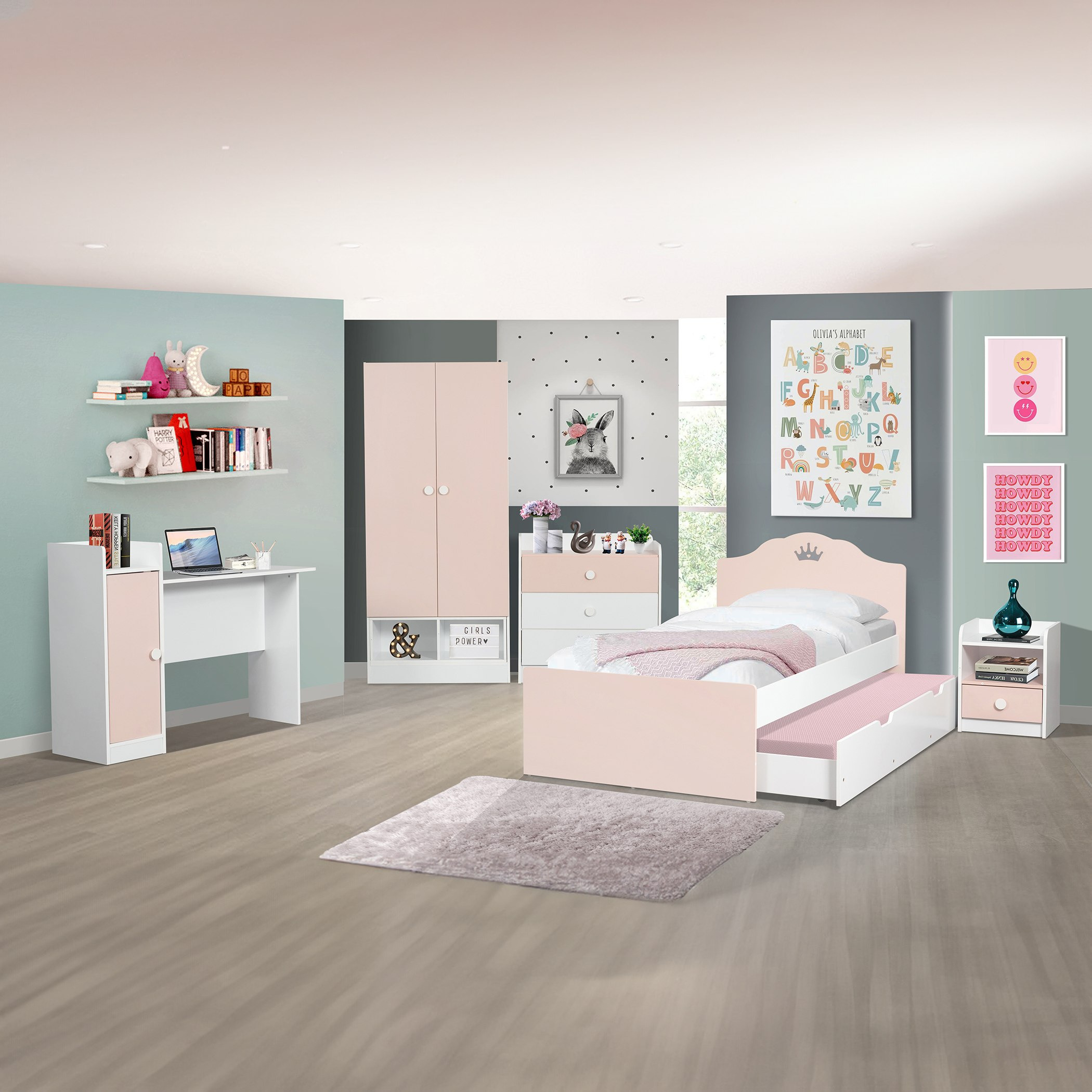 سرير فردي قابل للسحب - فانيلا بلوم من موڤو - 90x200 سم-hbxfurniture-bedsandbedsets-beds-image-16