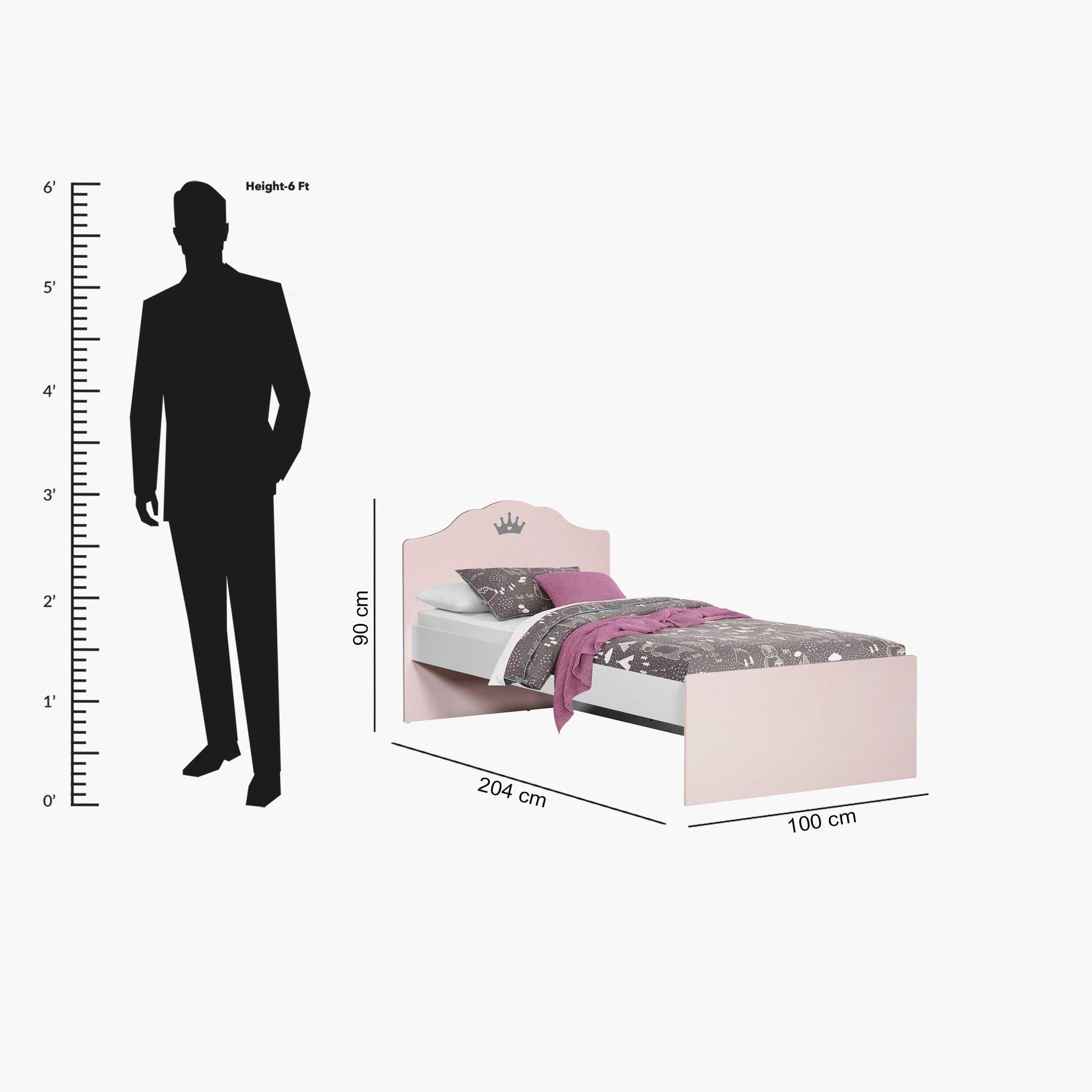 سرير فردي قابل للسحب - فانيلا بلوم من موڤو - 90x200 سم-hbxfurniture-bedsandbedsets-beds-image-17