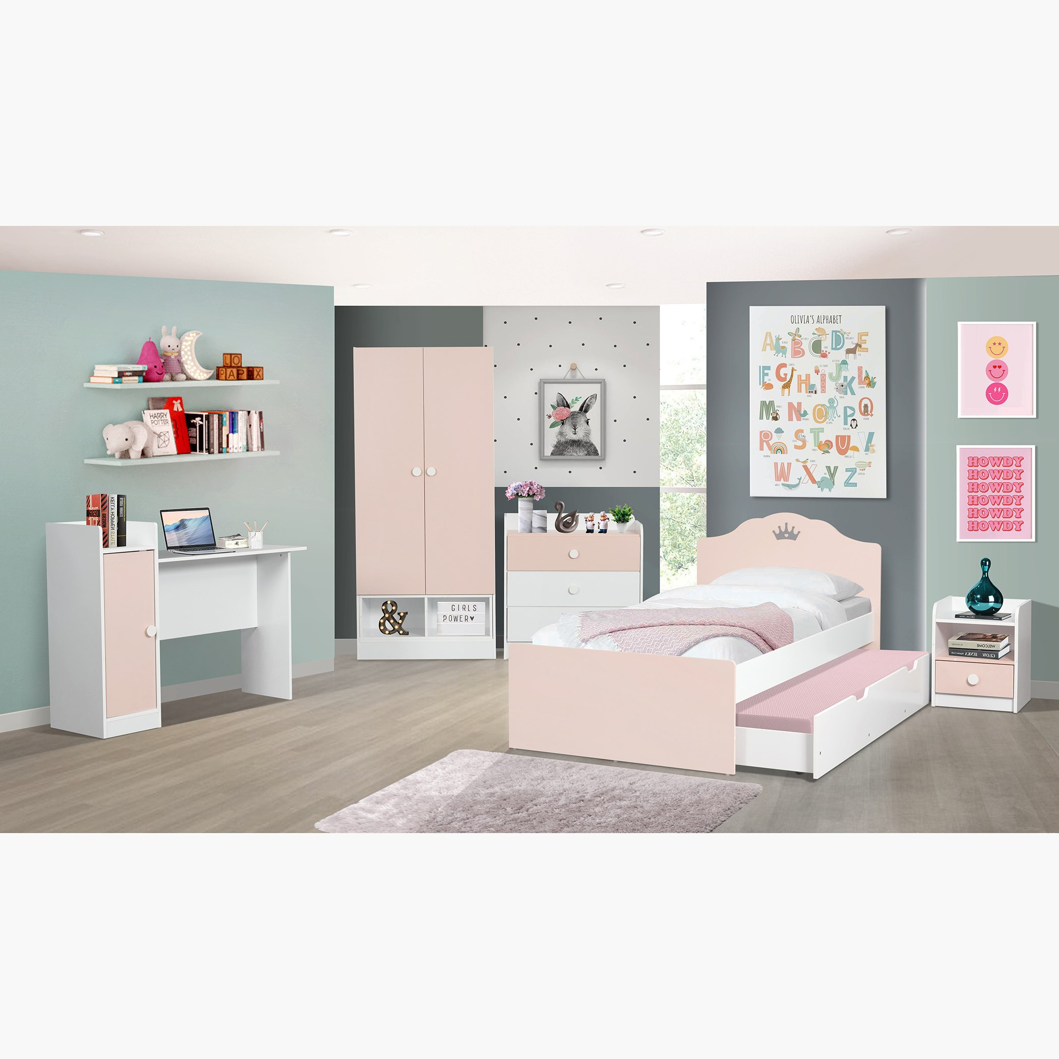 مكتب دراسة بباب من فانيلا بلوم-hbxfurniture-office-desks-image-7