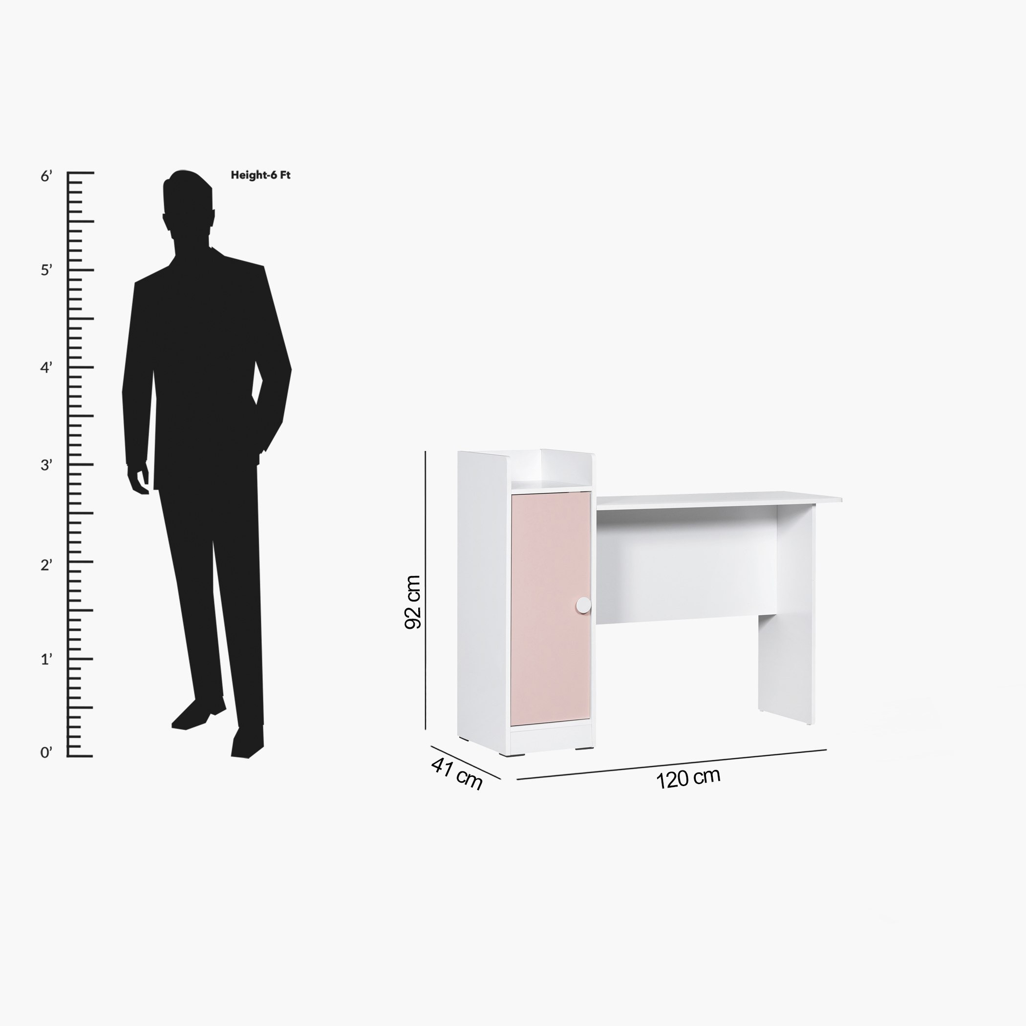مكتب دراسة بباب من فانيلا بلوم-hbxfurniture-office-desks-image-8