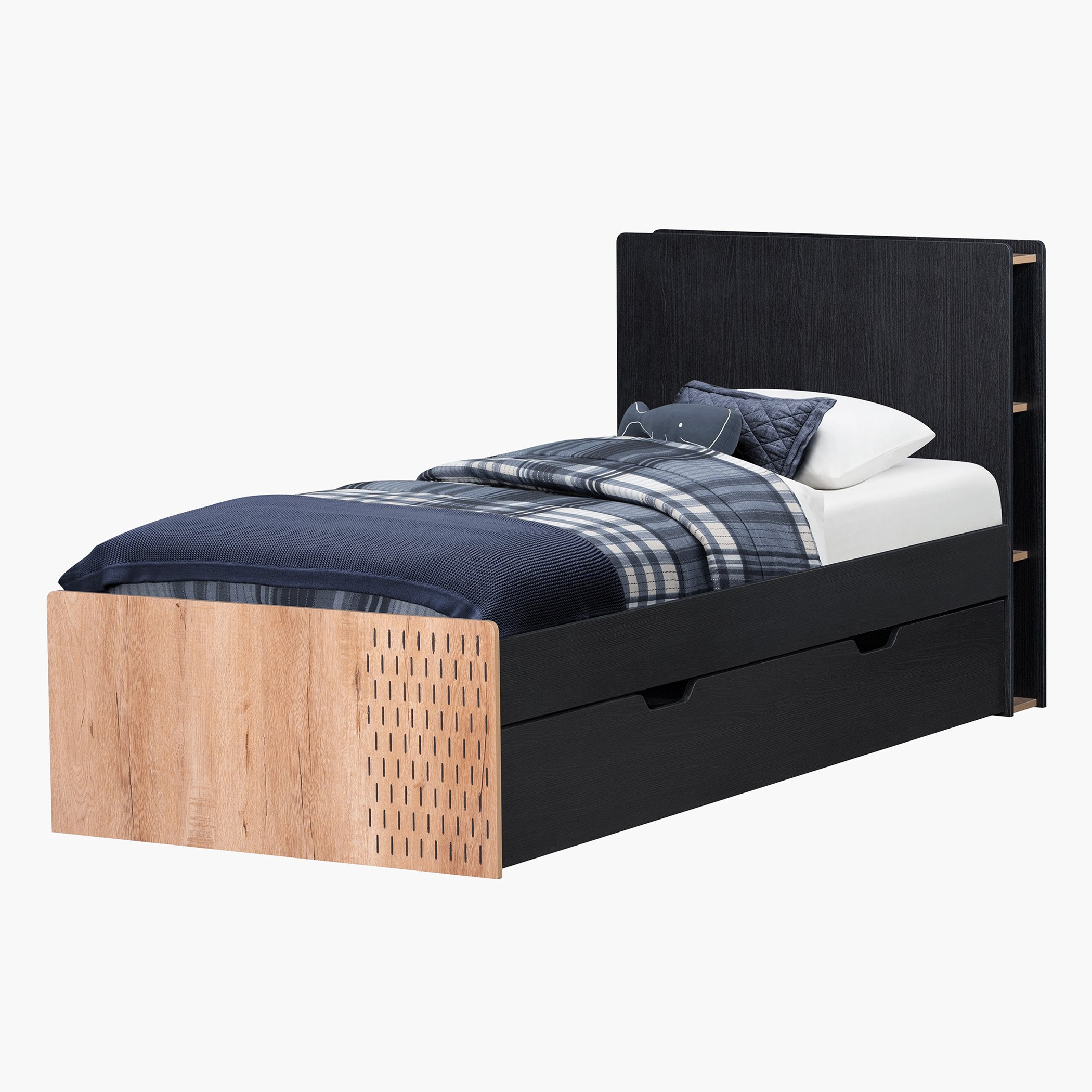 سرير فردي قابل للسّحب من جوردن - 190x90 سم-hbxfurniture-bedsandbedsets-beds-image-4
