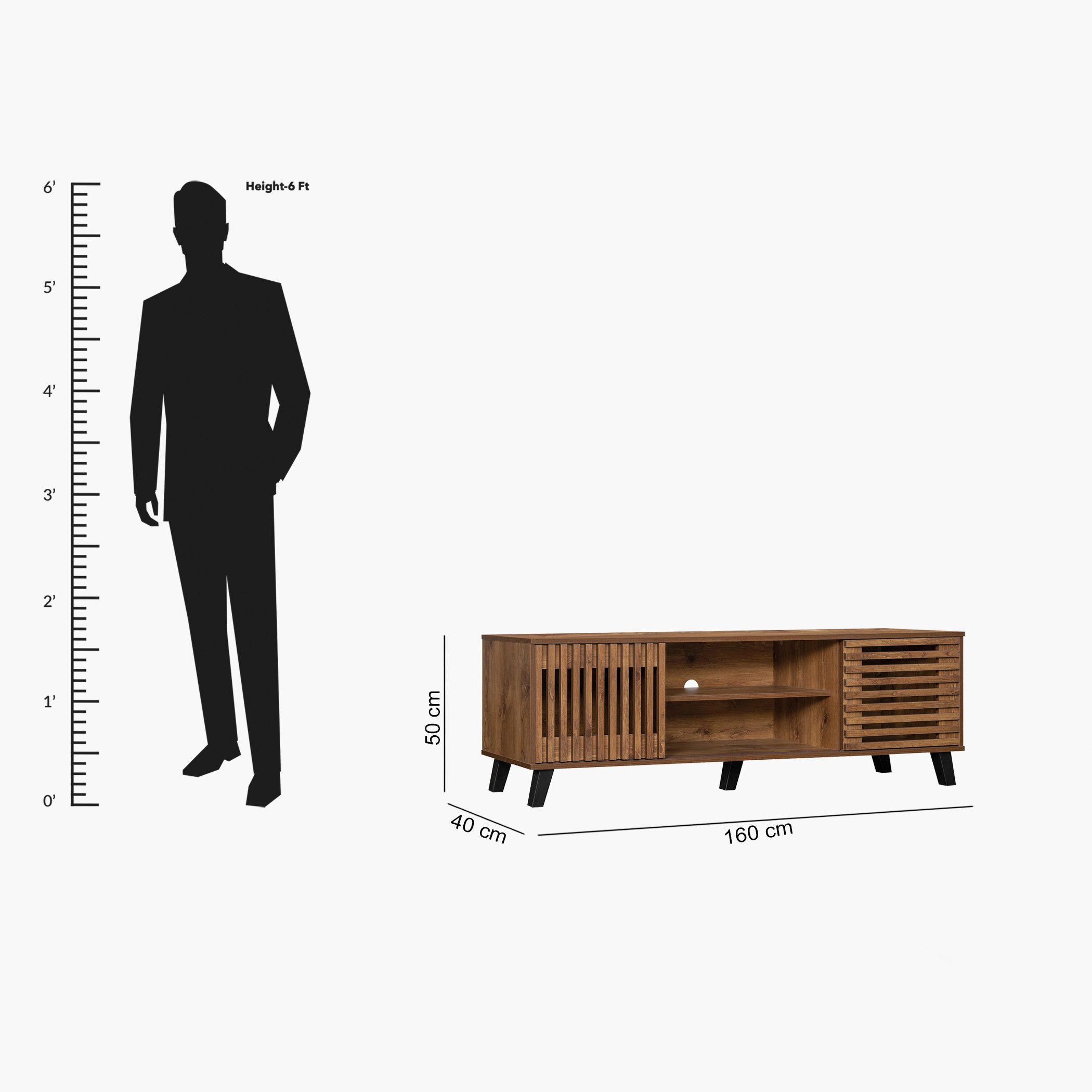 Tortilla 1.6 Metre 2 Sliding Door TV Unit for TV up to 70 inches-hbxlivingroom-mediaunitsandstorage-tvunits-image-11