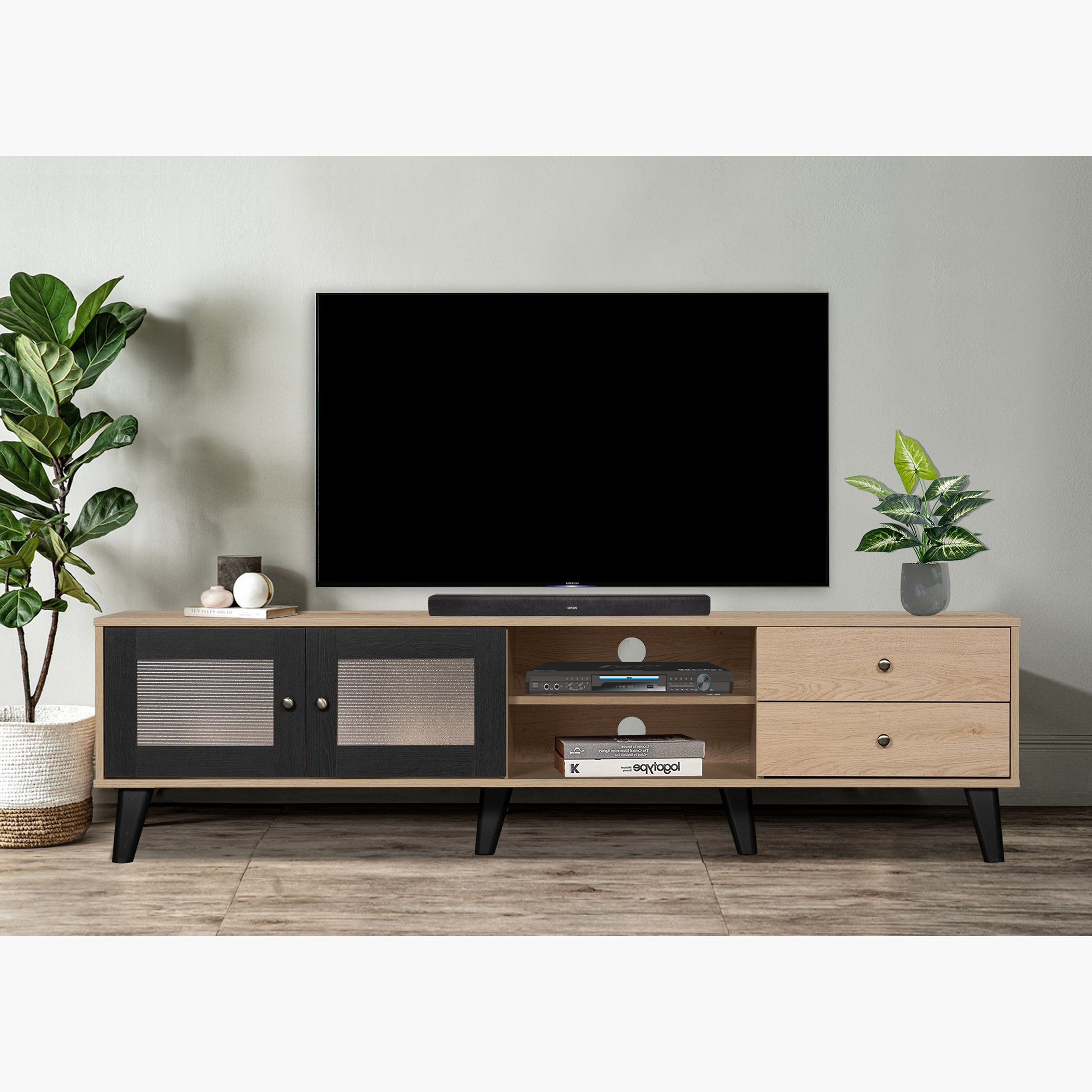 Zoara 1.8 Metre TV Unit for TV up to 75 inches-hbxlivingroom-mediaunitsandstorage-tvunits-image-1