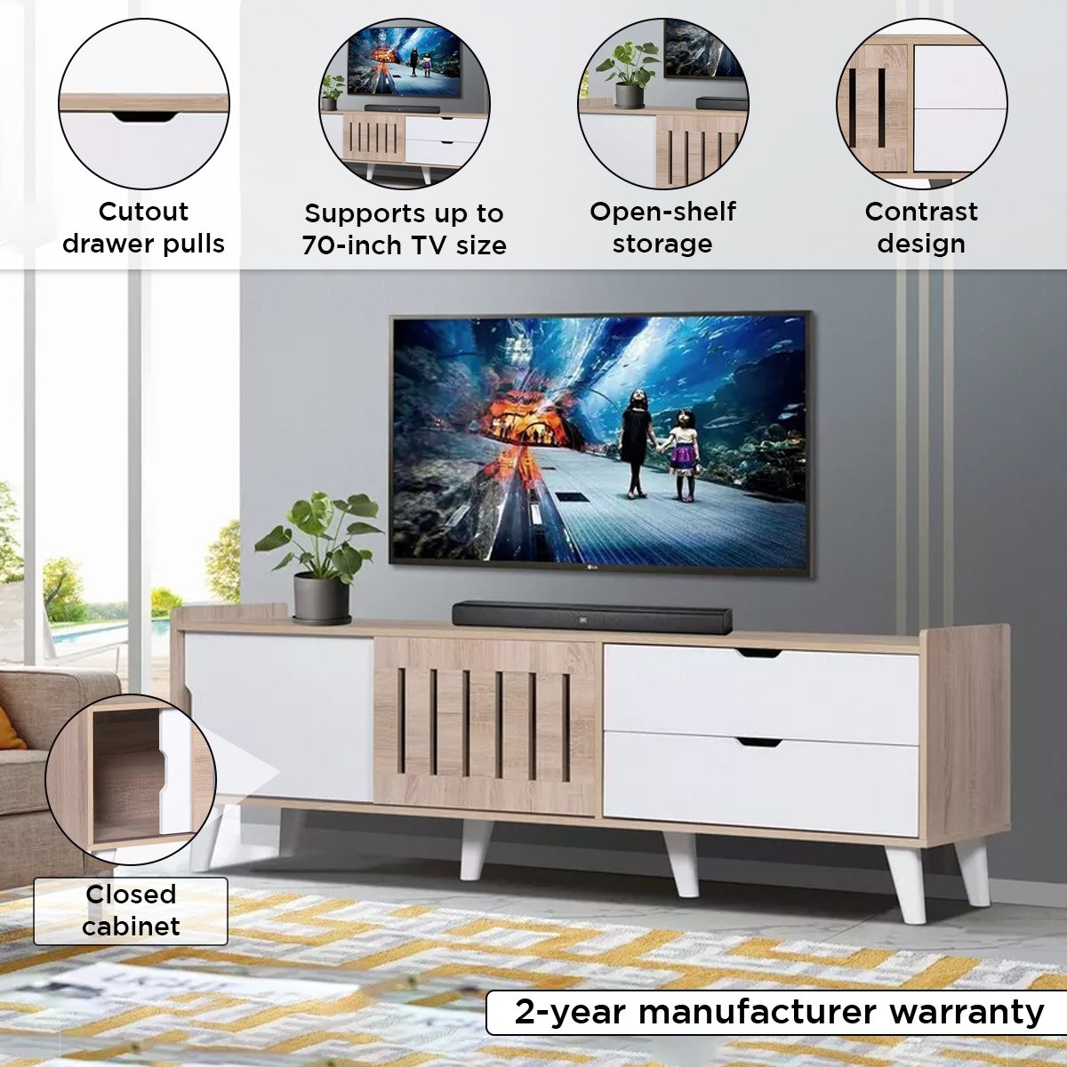 Darwin 1.8 Metre TV Unit for TV up to 75 inches-hbxlivingroom-mediaunitsandstorage-tvunits-image-4