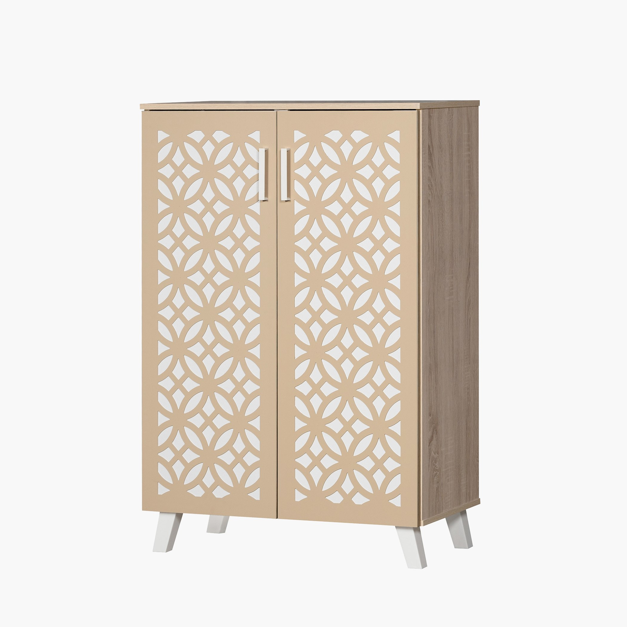 خزانة أحذية بابين لـ22 زوجا من كلاسيك-hbxbedroom-shoecabinetsandracks-image-3