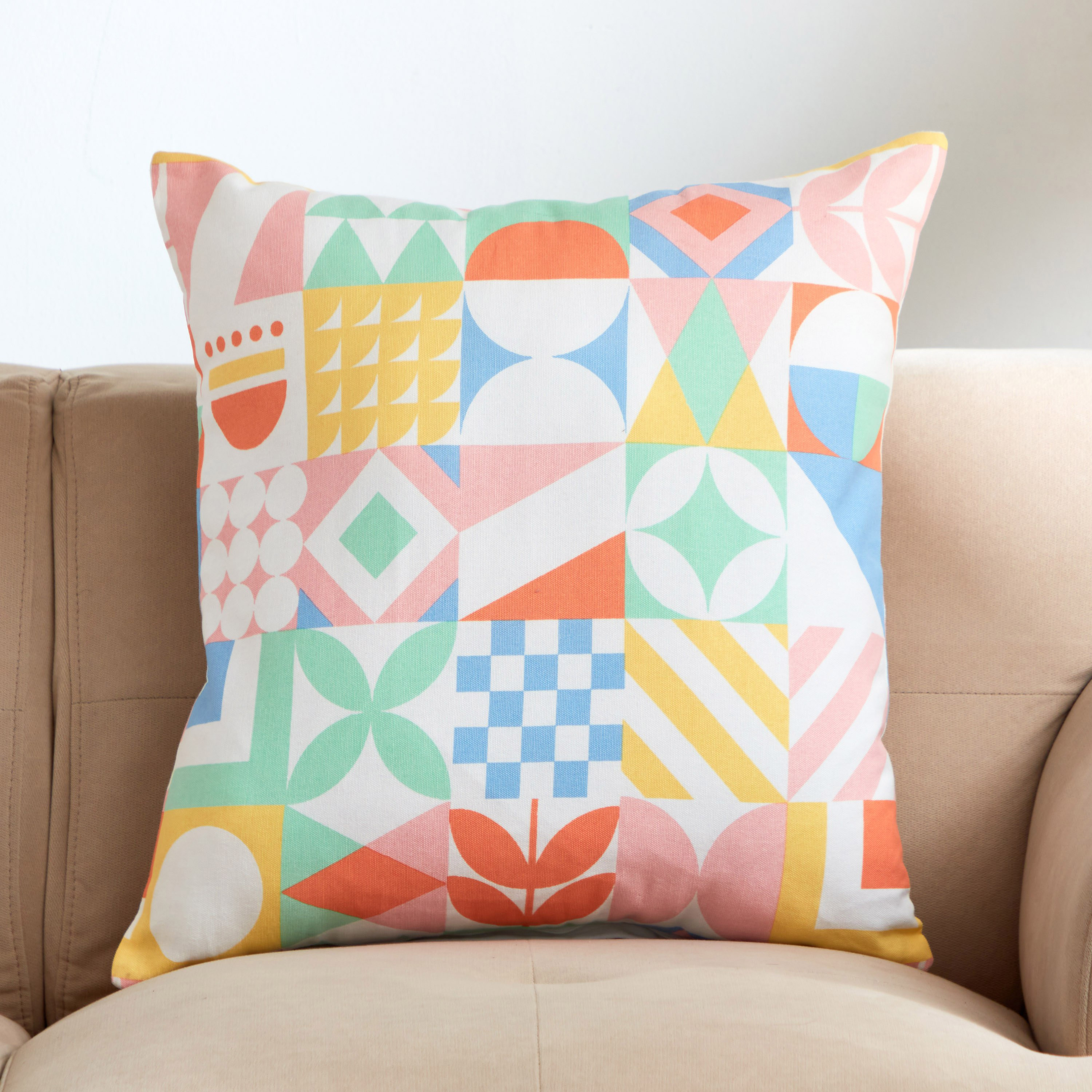 غطاء وسادة بطبعات من نوفا - 50x50 سم-hbxhomeware-cushionsandcovers-cushioncovers-image-1