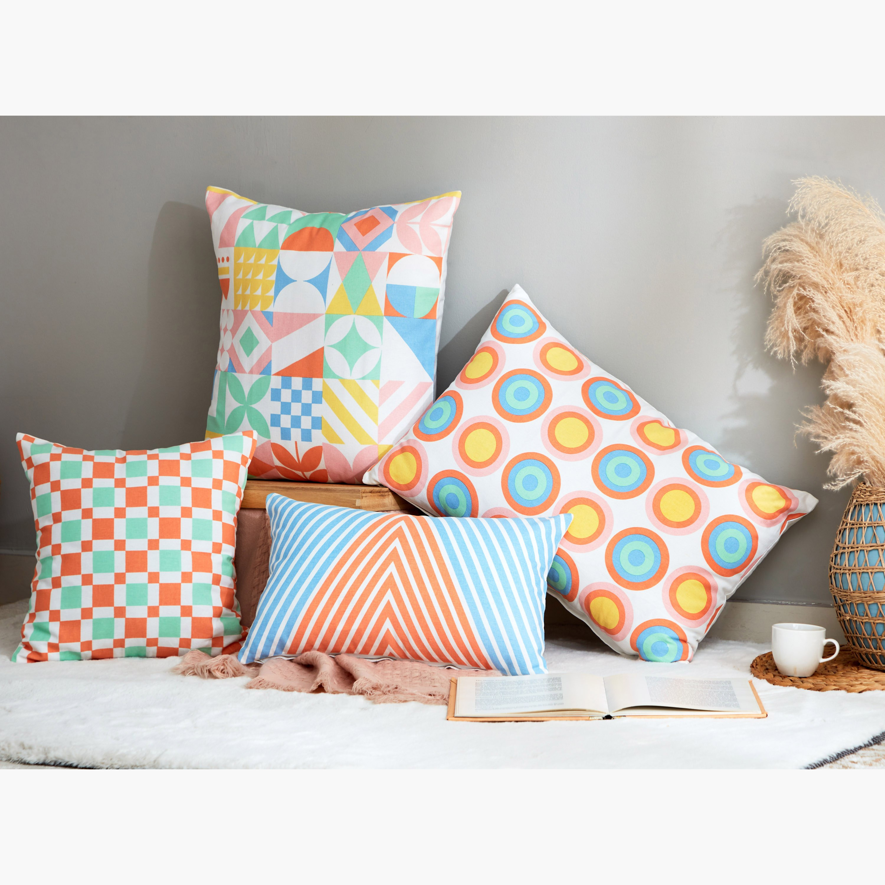 غطاء وسادة بطبعات من نوفا - 50x50 سم-hbxhomeware-cushionsandcovers-cushioncovers-image-4