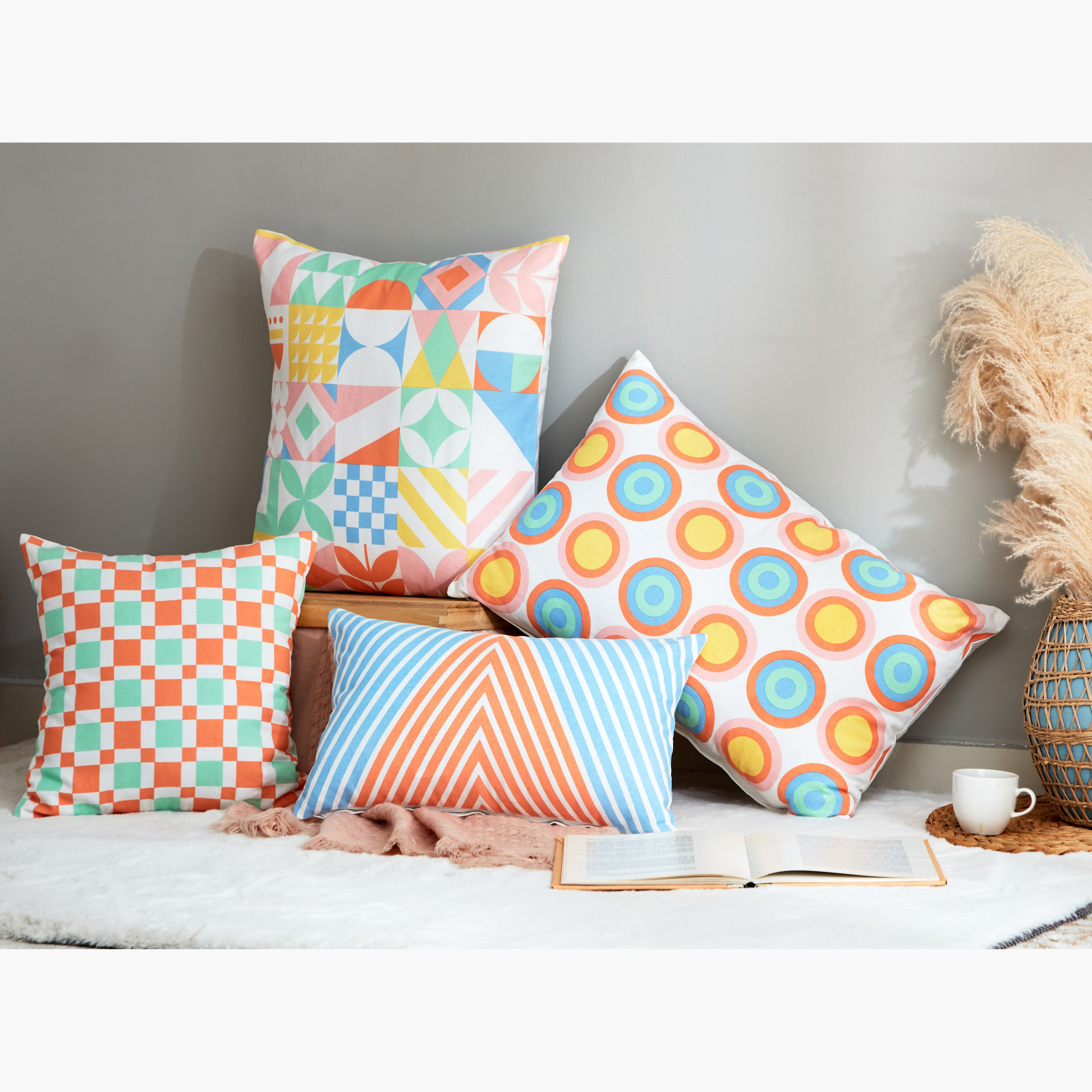 غطاء وسادة بطبعات من نوفا- 40x40 سم-hbxhomeware-cushionsandcovers-cushioncovers-image-4
