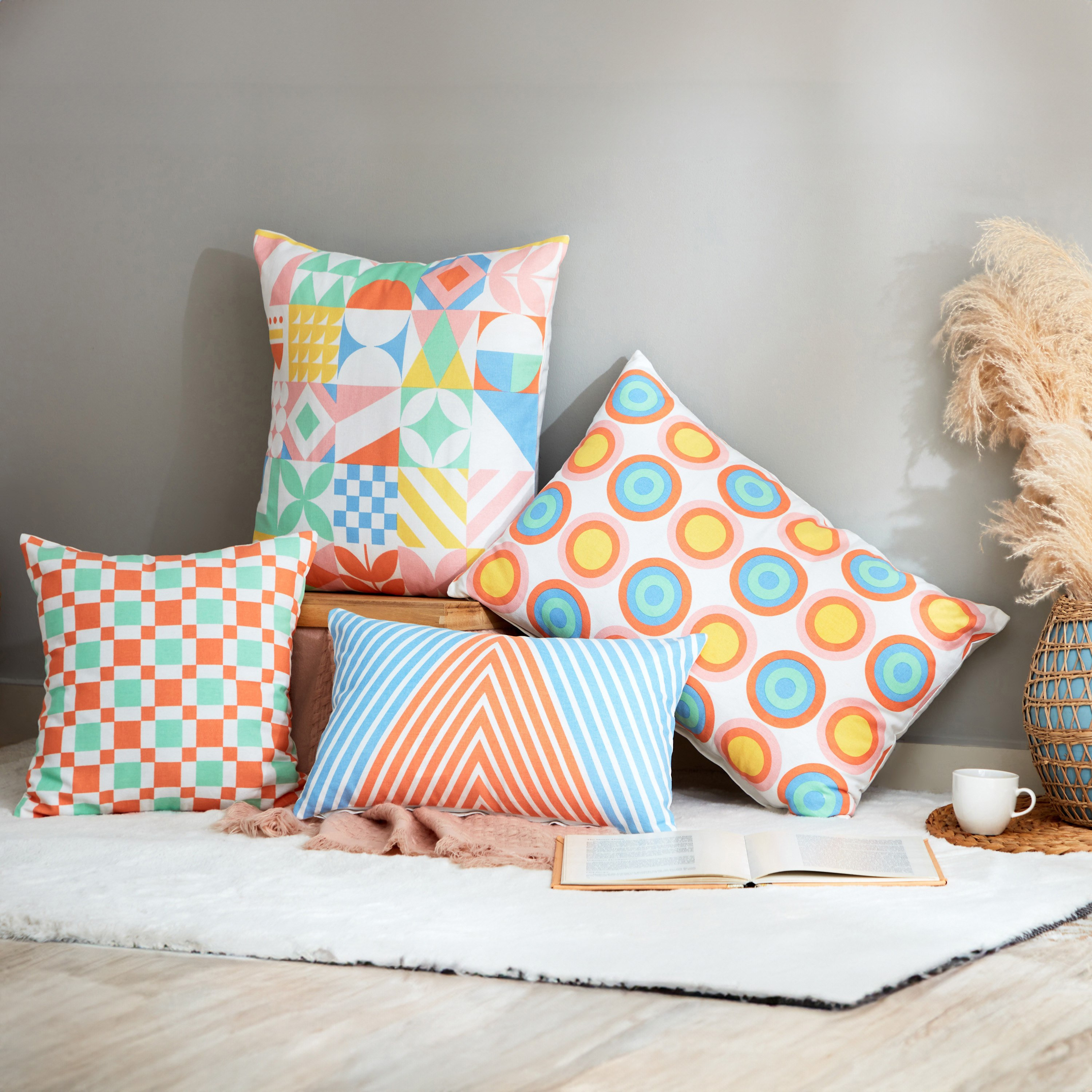 غطاء وسادة بطبعات من نوفا - 40x65 سم-hbxhomeware-cushionsandcovers-cushioncovers-image-4
