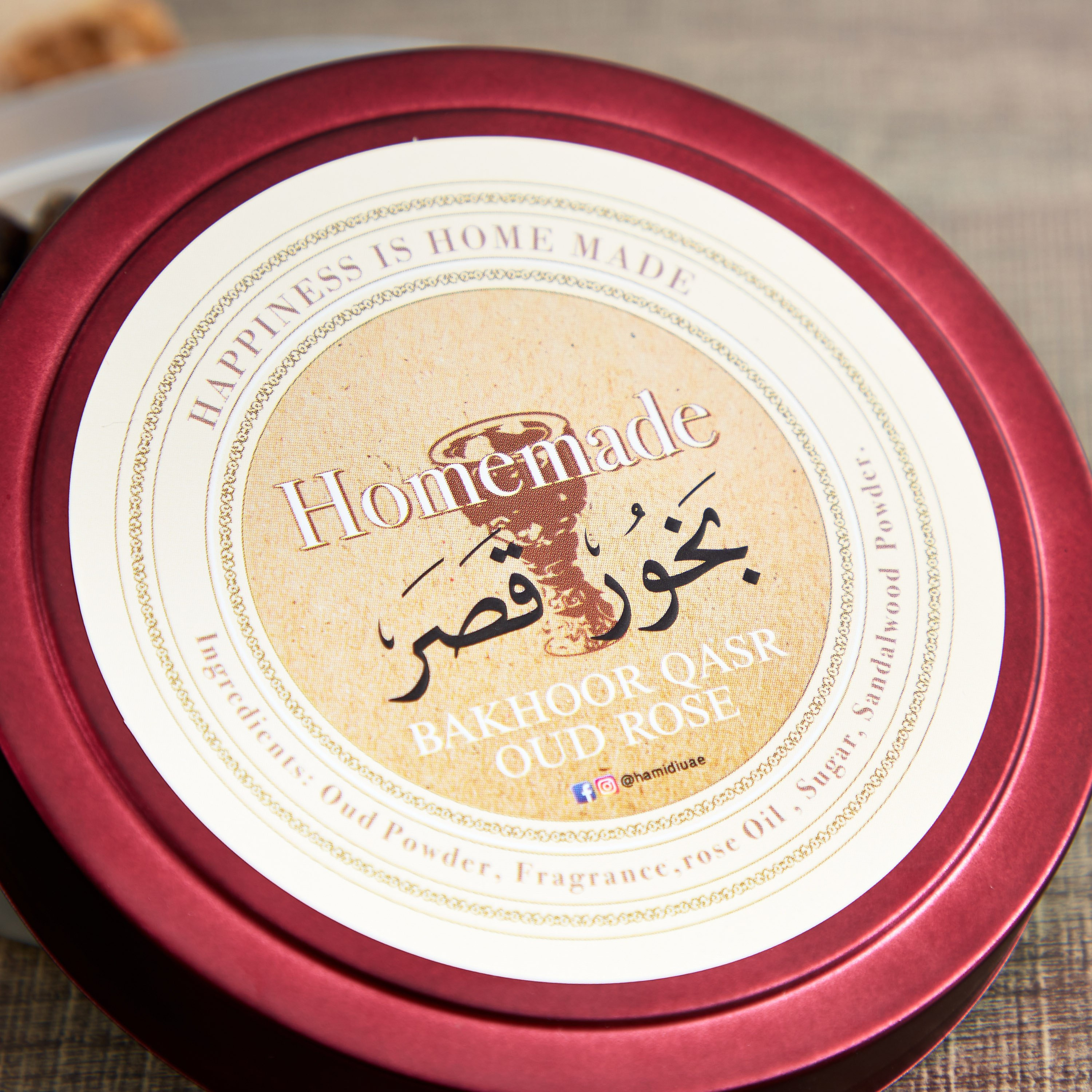 بخور عود روز صنّع في المنزل من كالا حامدي - 80 جرام-hbxdecorandfurnishings-homefragrance-roomfreshnersandaromamist-image-3