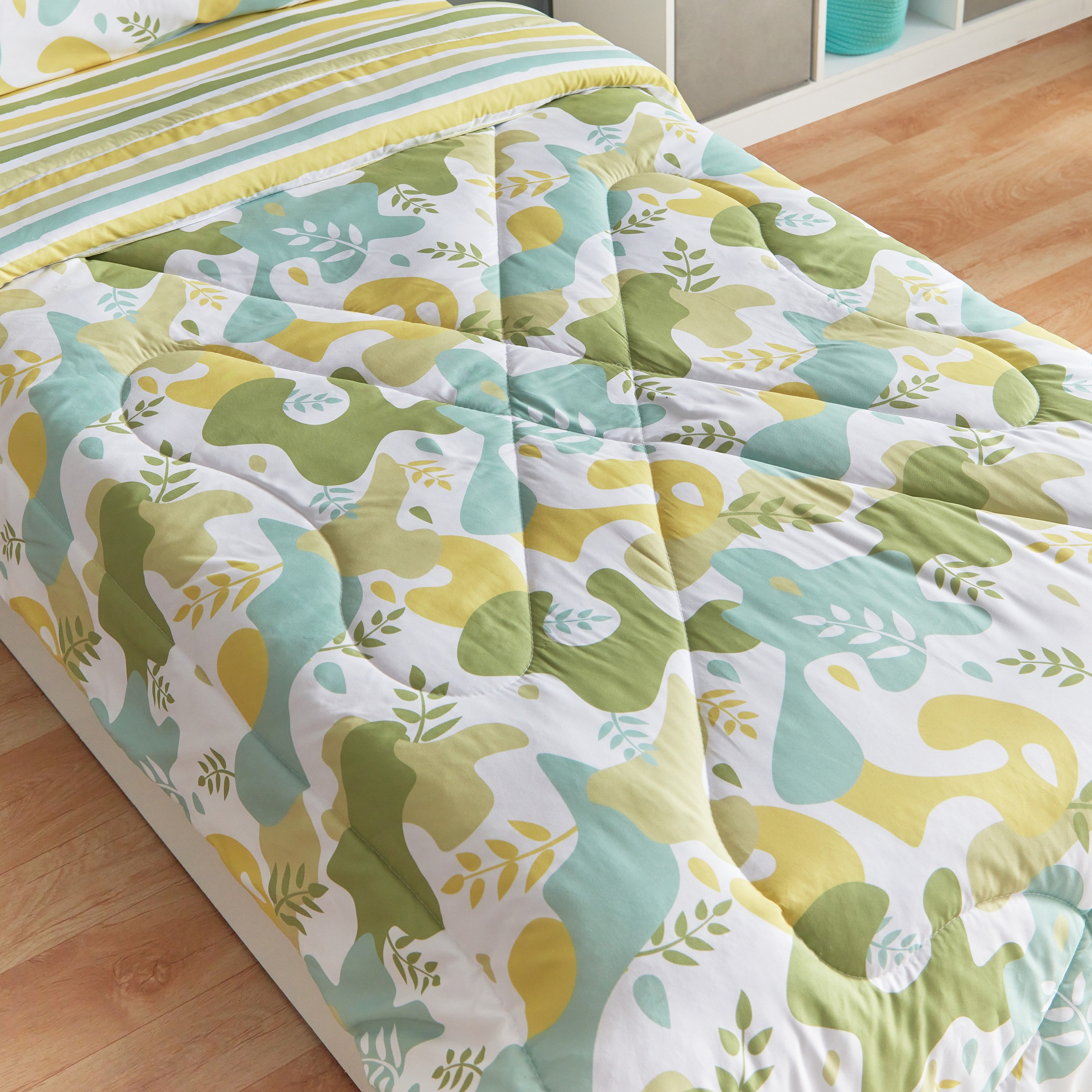 طقم لحاف فردي ألياف دقيقة قطعتين من رون - 50x75 سم-hbxhomeware-hbxkidsandyouth-image-5