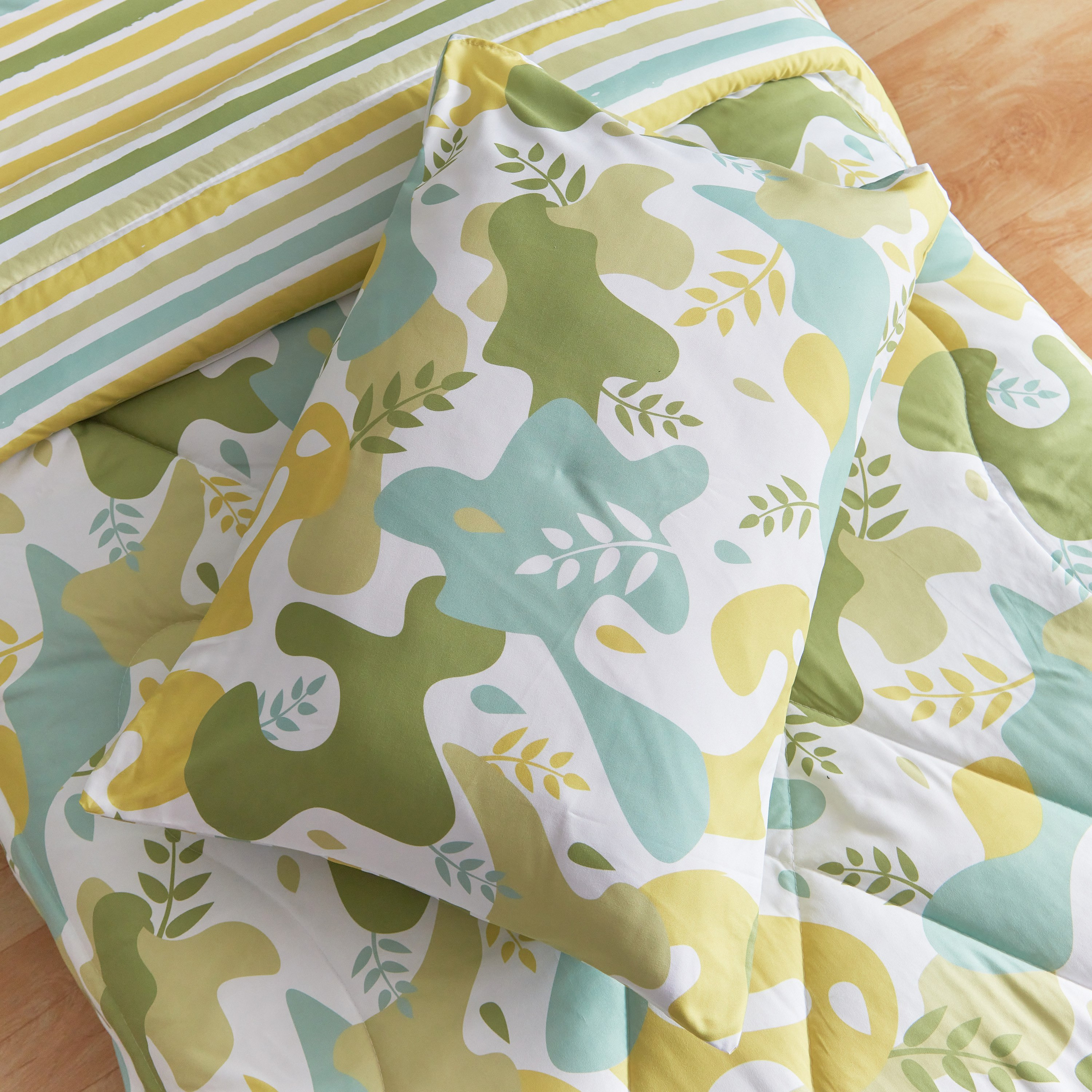 طقم لحاف فردي ألياف دقيقة قطعتين من رون - 50x75 سم-hbxhomeware-hbxkidsandyouth-image-7
