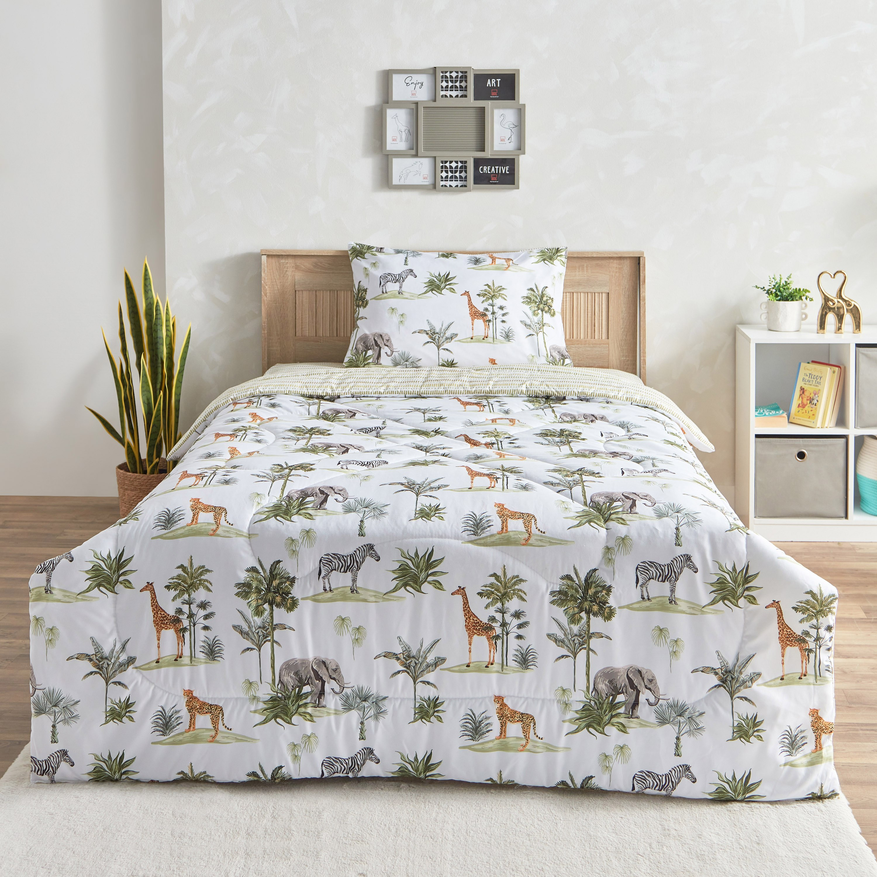 طقم لحاف توين ألياف دقيقة قطعتين من رون - 160x220 سم-hbxhomeware-hbxkidsandyouth-image-3