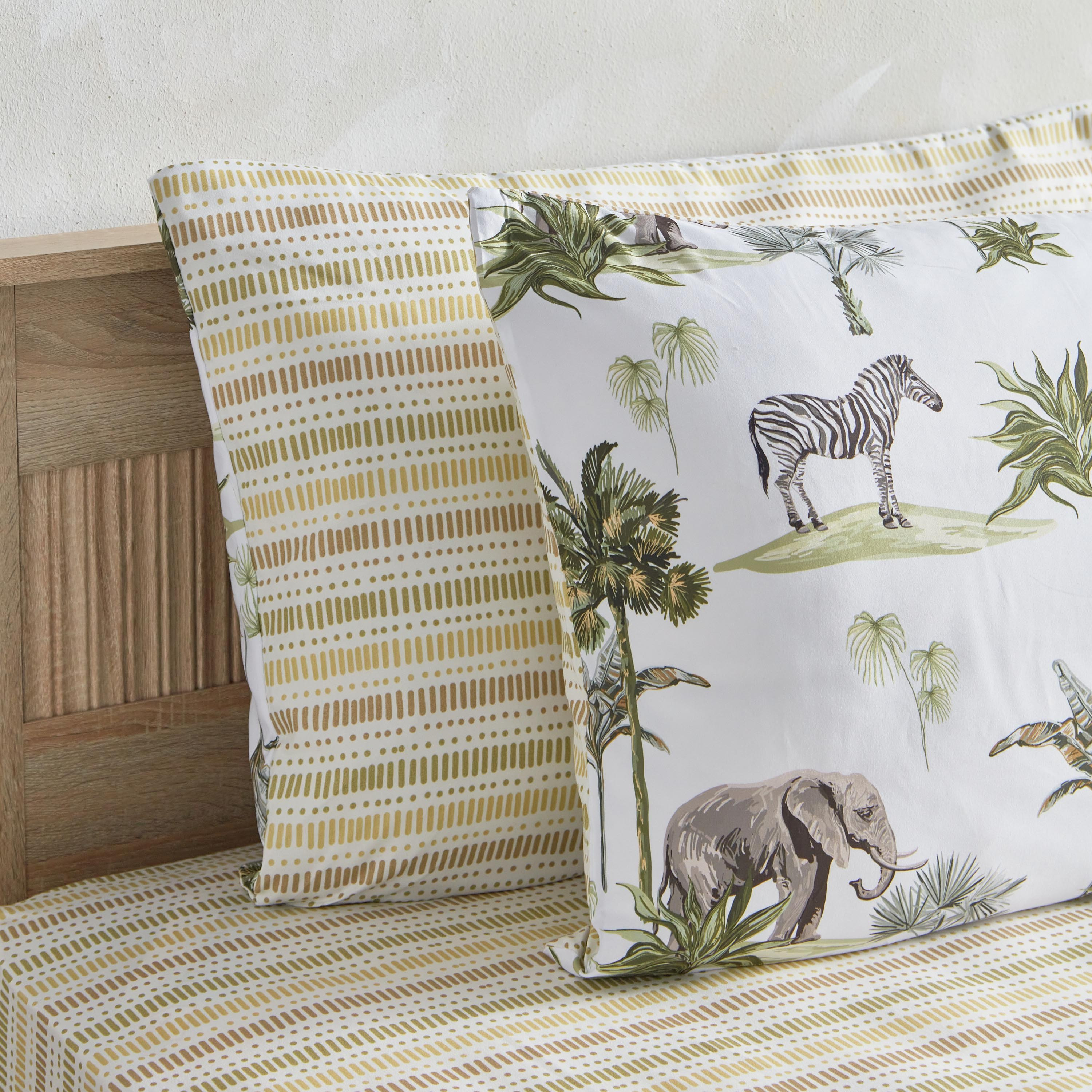 طقم غطاء وسادة ألياف دقيقة قطعتين من رون نويل سواريه - 50x75 سم-hbxhomeware-hbxkidsandyouth-image-3