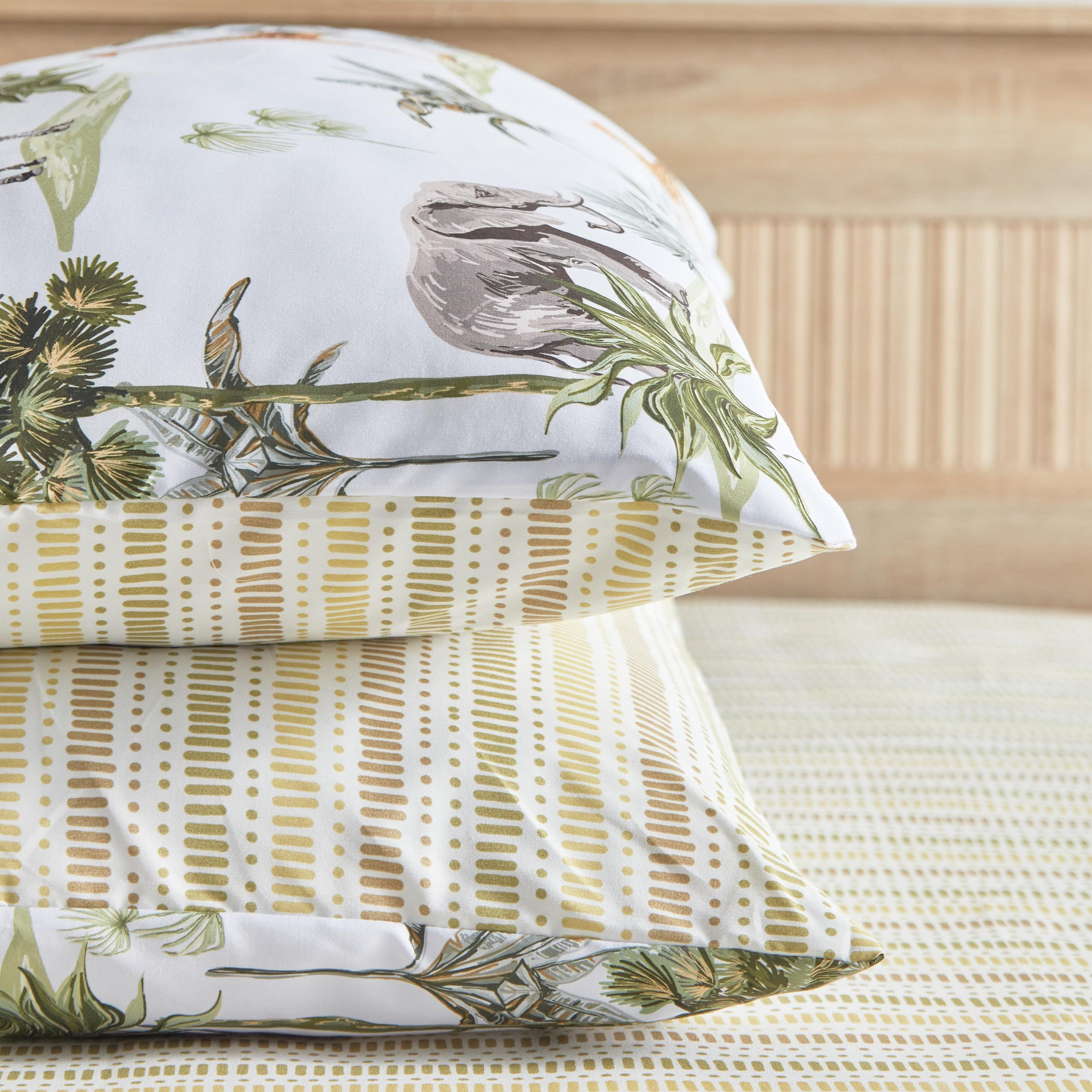 طقم غطاء وسادة ألياف دقيقة قطعتين من رون نويل سواريه - 50x75 سم-hbxhomeware-hbxkidsandyouth-image-4