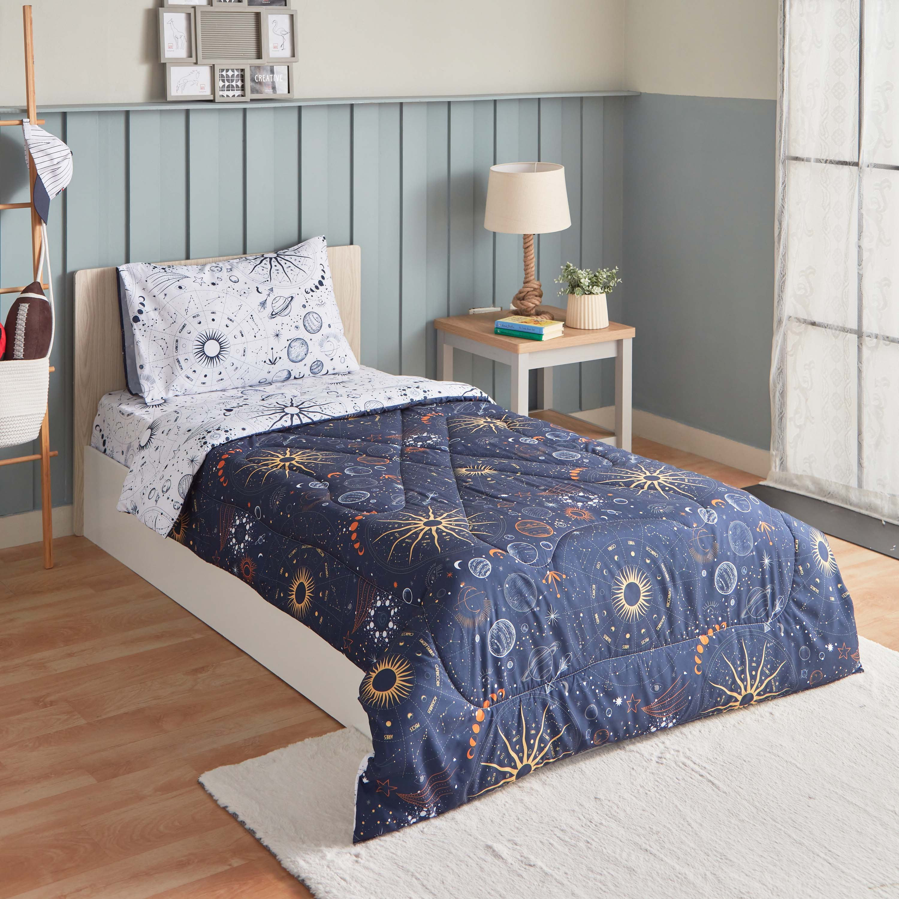 طقم لحاف فردي ألياف دقيقة قطعتين من هاري - 135x220 سم-hbxhomeware-hbxkidsandyouth-image-1