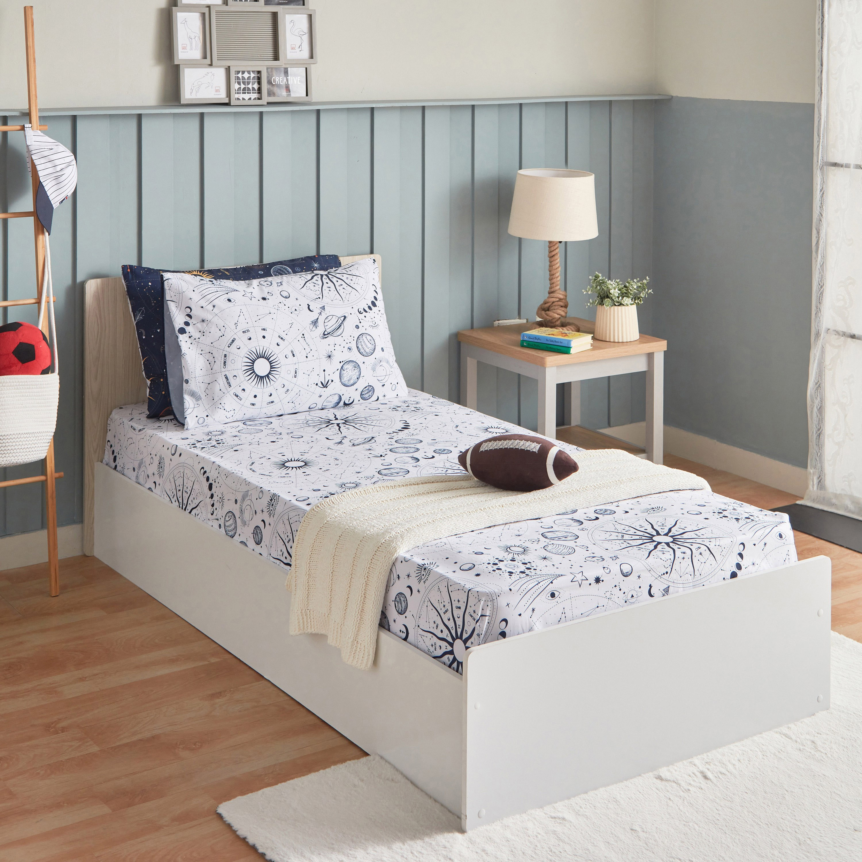 شرشف مطاطي فردي ألياف دقيقة من هاري كوزموس سواريه - 90 × 200 + 25 سم-hbxhomeware-hbxkidsandyouth-image-7