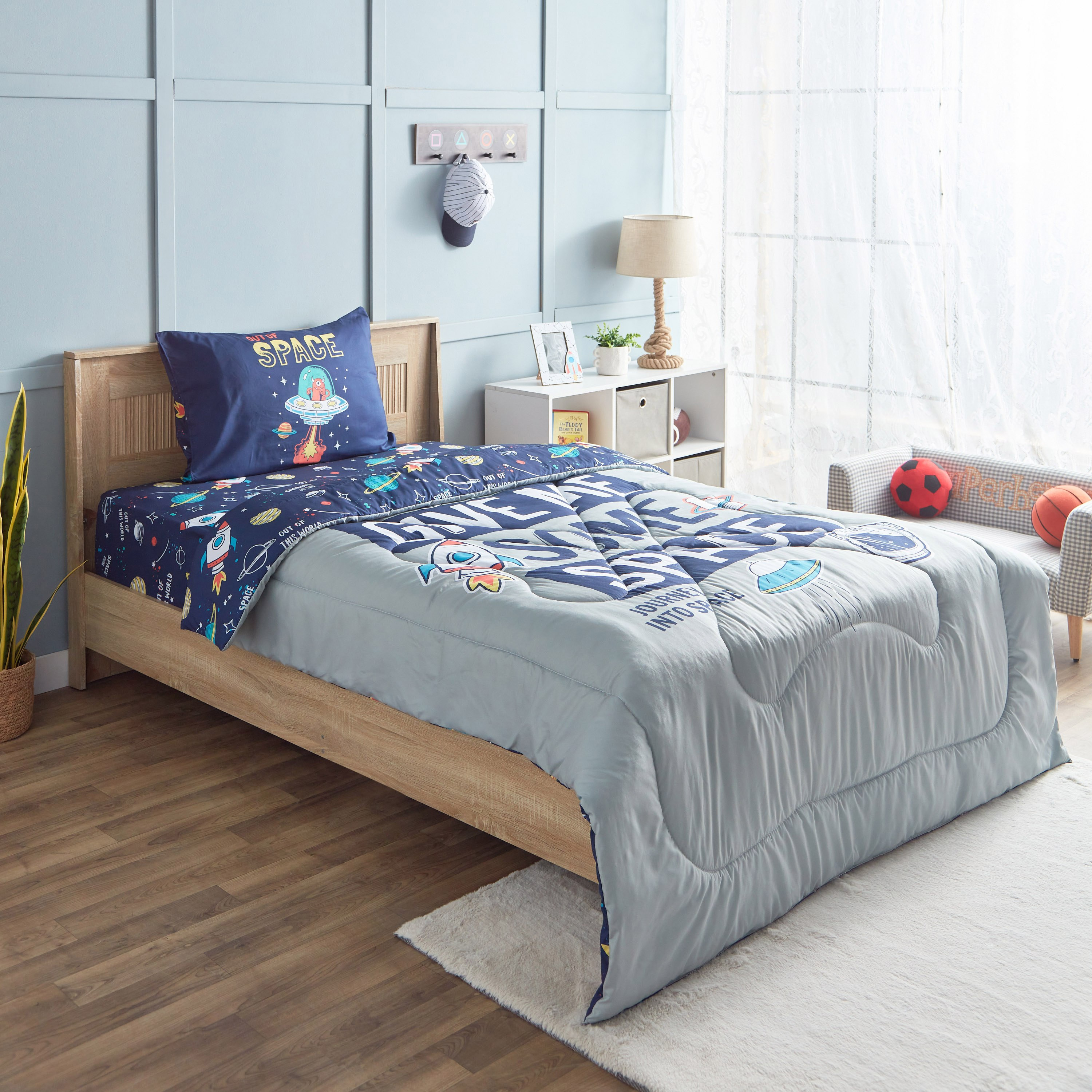 طقم لحاف توين ألياف دقيقة قطعتين من هاري - 160x220 سم-hbxhomeware-hbxkidsandyouth-image-1
