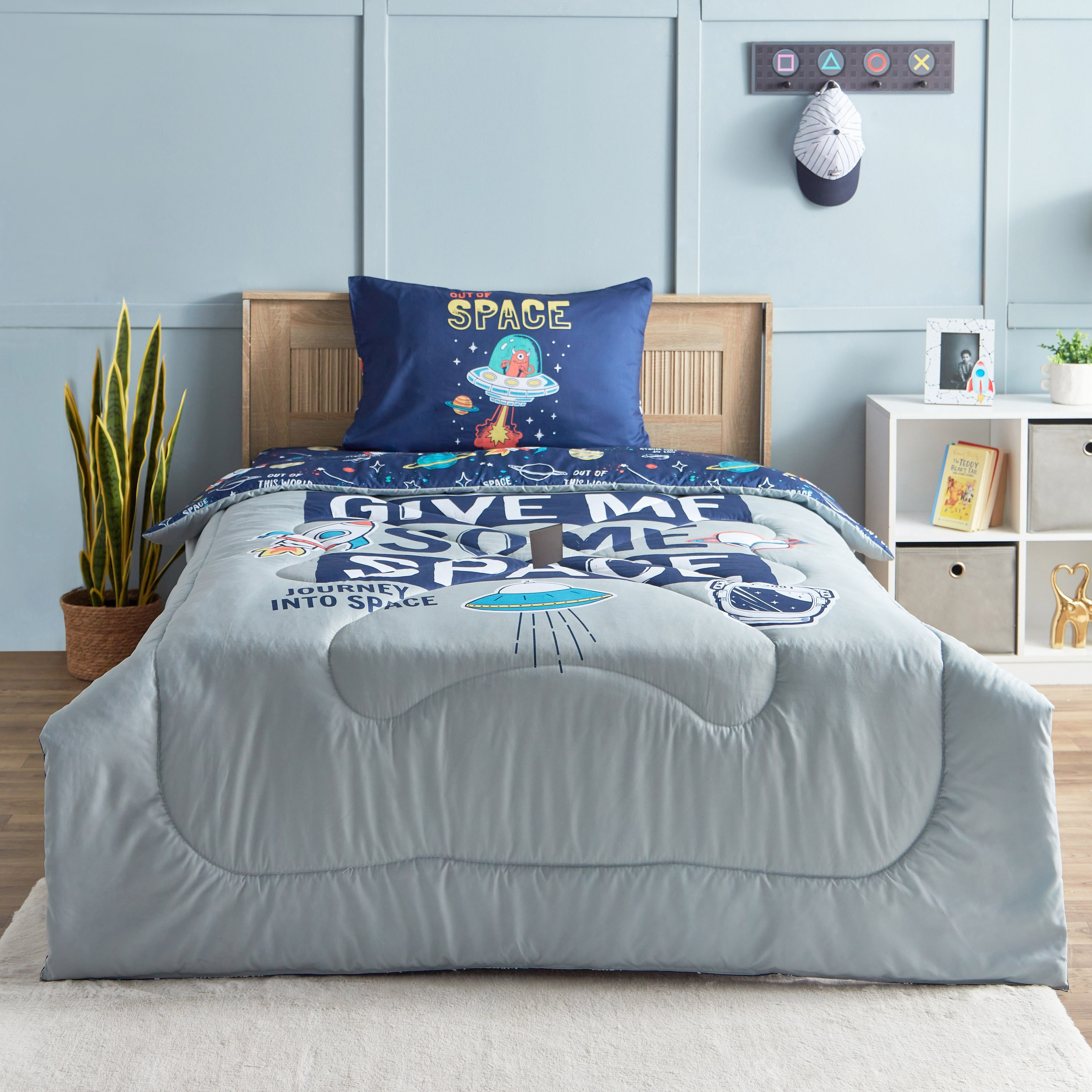 طقم لحاف توين ألياف دقيقة قطعتين من هاري - 160x220 سم-hbxhomeware-hbxkidsandyouth-image-2