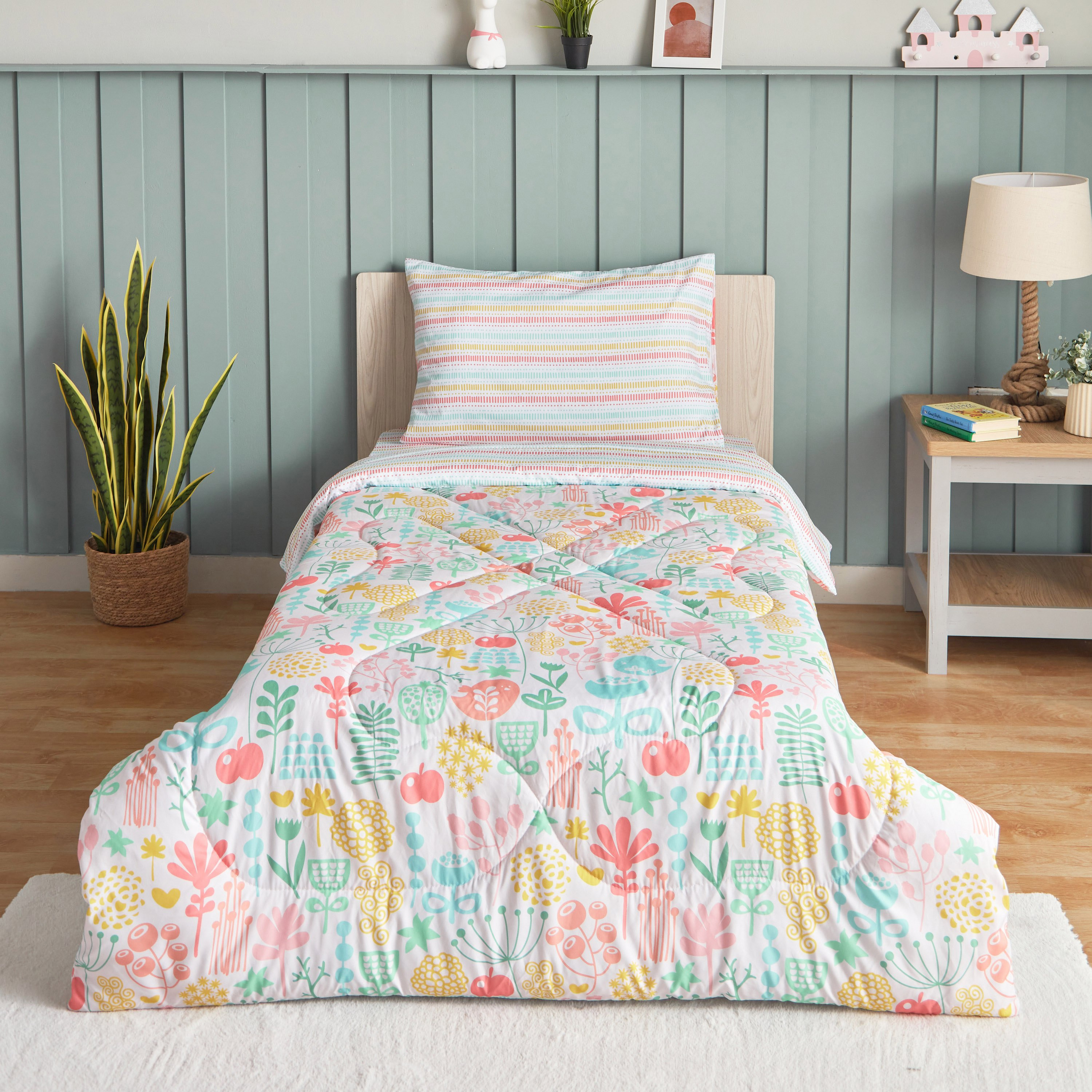 طقم لحاف فردي ألياف دقيقة قطعتين من هرميون دريمز سواريه - 135x220 سم-hbxhomeware-hbxkidsandyouth-image-2