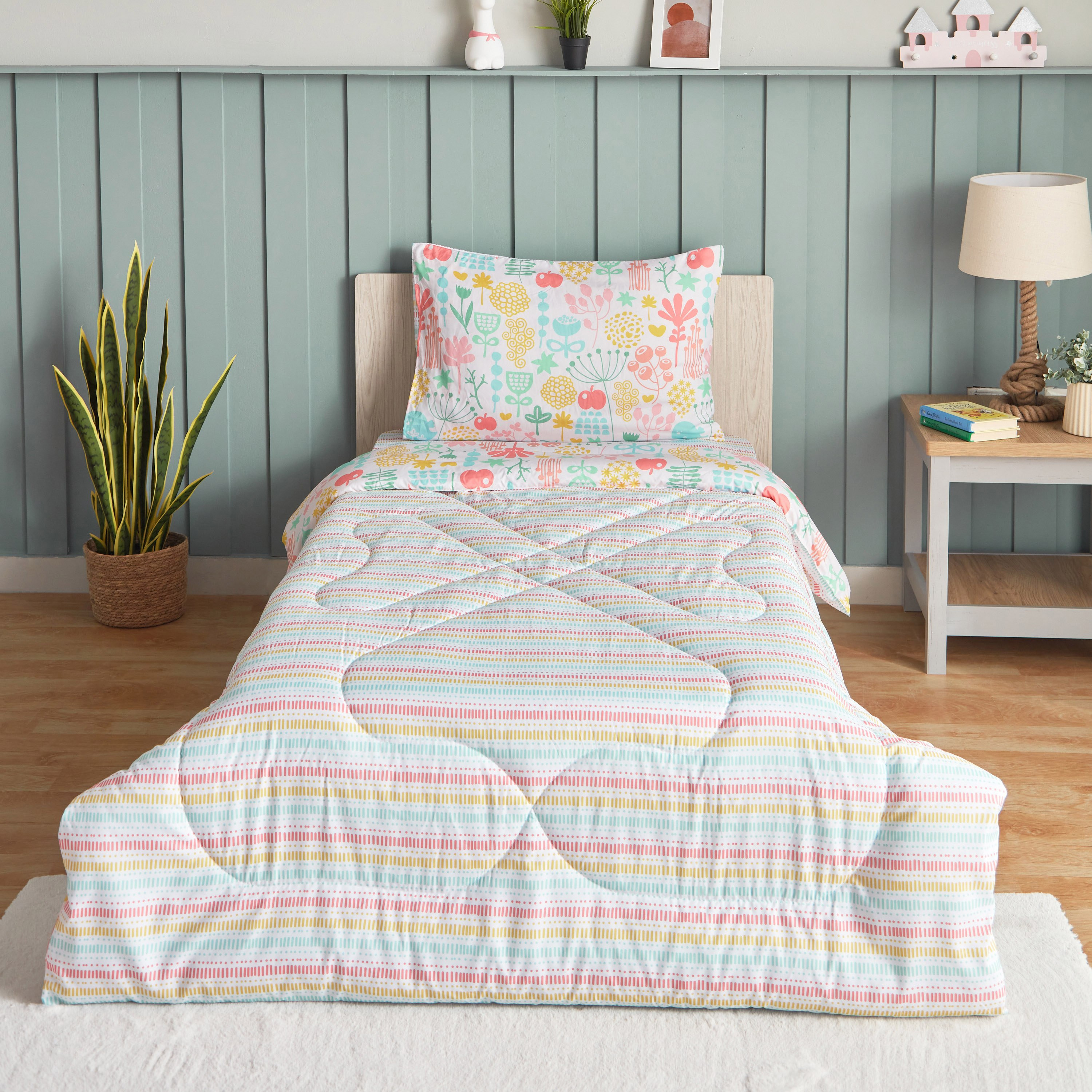 طقم لحاف فردي ألياف دقيقة قطعتين من هرميون دريمز سواريه - 135x220 سم-hbxhomeware-hbxkidsandyouth-image-3