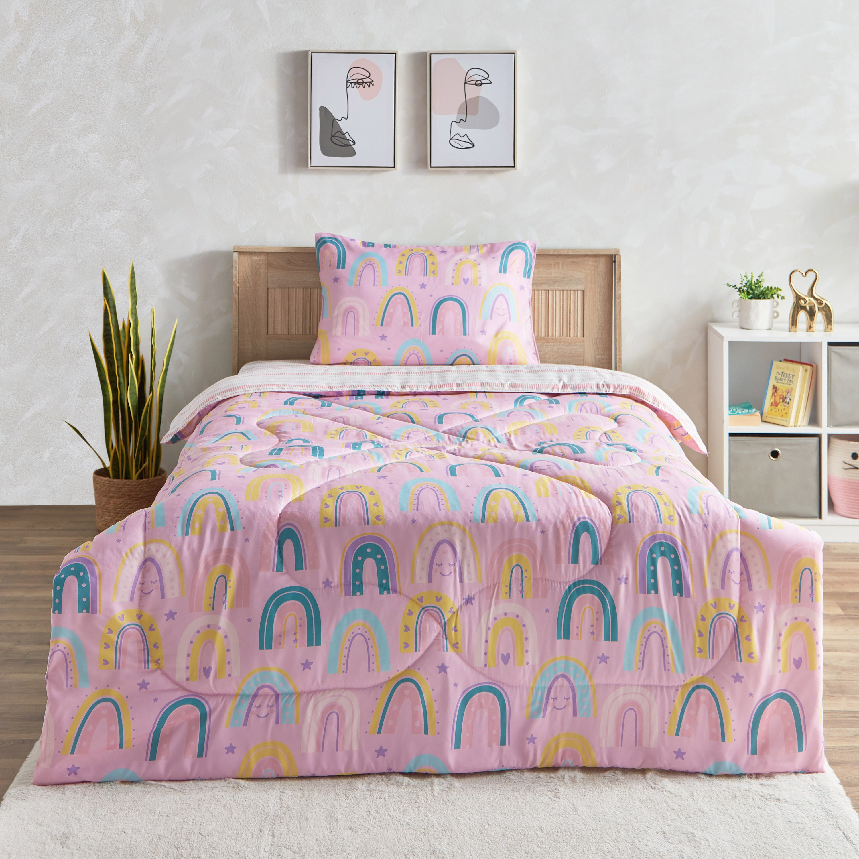 طقم لحاف توين ألياف دقيقة قطعتين من هاري - 160x220 سم-hbxhomeware-hbxkidsandyouth-image-2