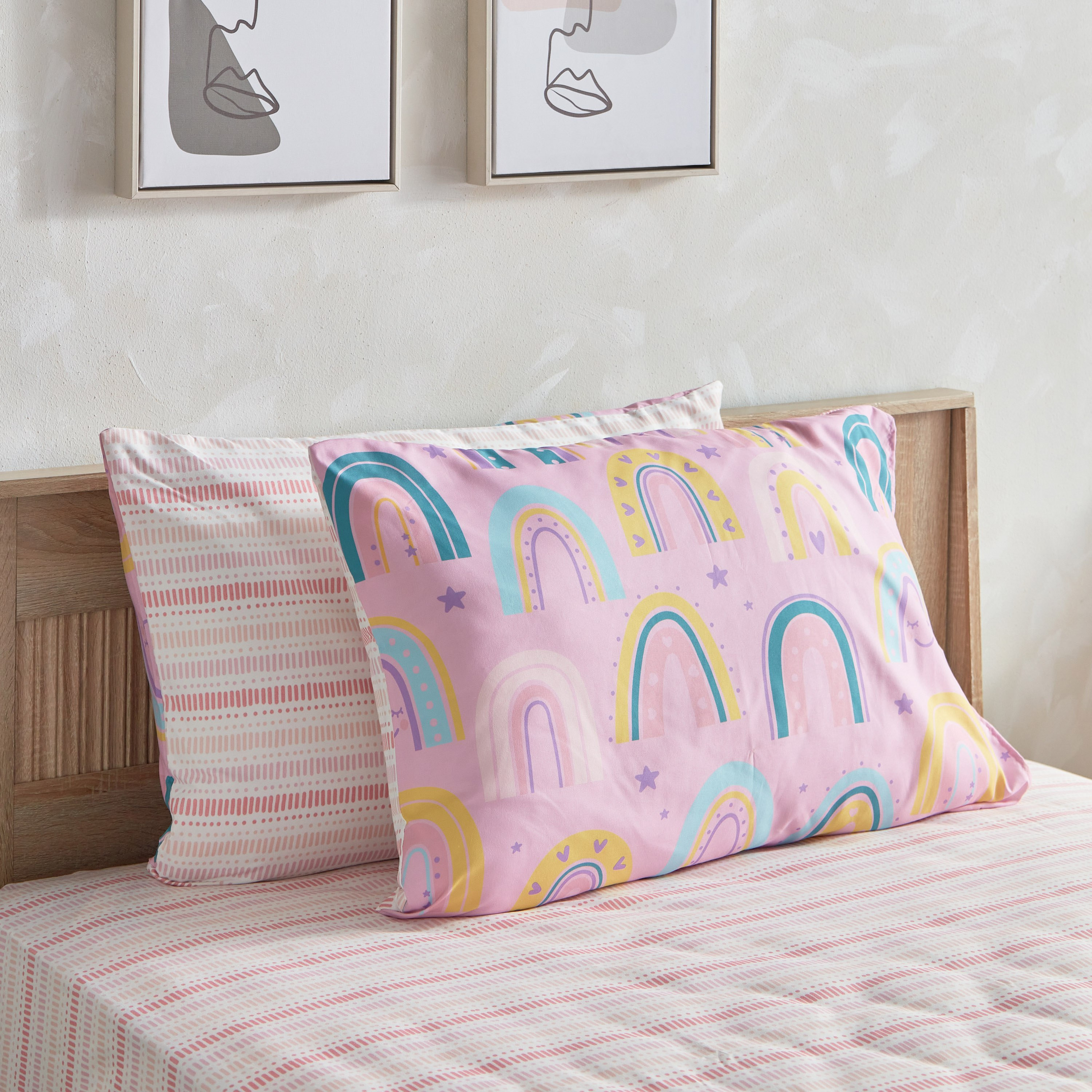 Hermione Dreams Soiree 2-Piece Microfibre Pillow Cover Set - 50x75 cm-hbxhomeware-hbxkidsandyouth-image-1
