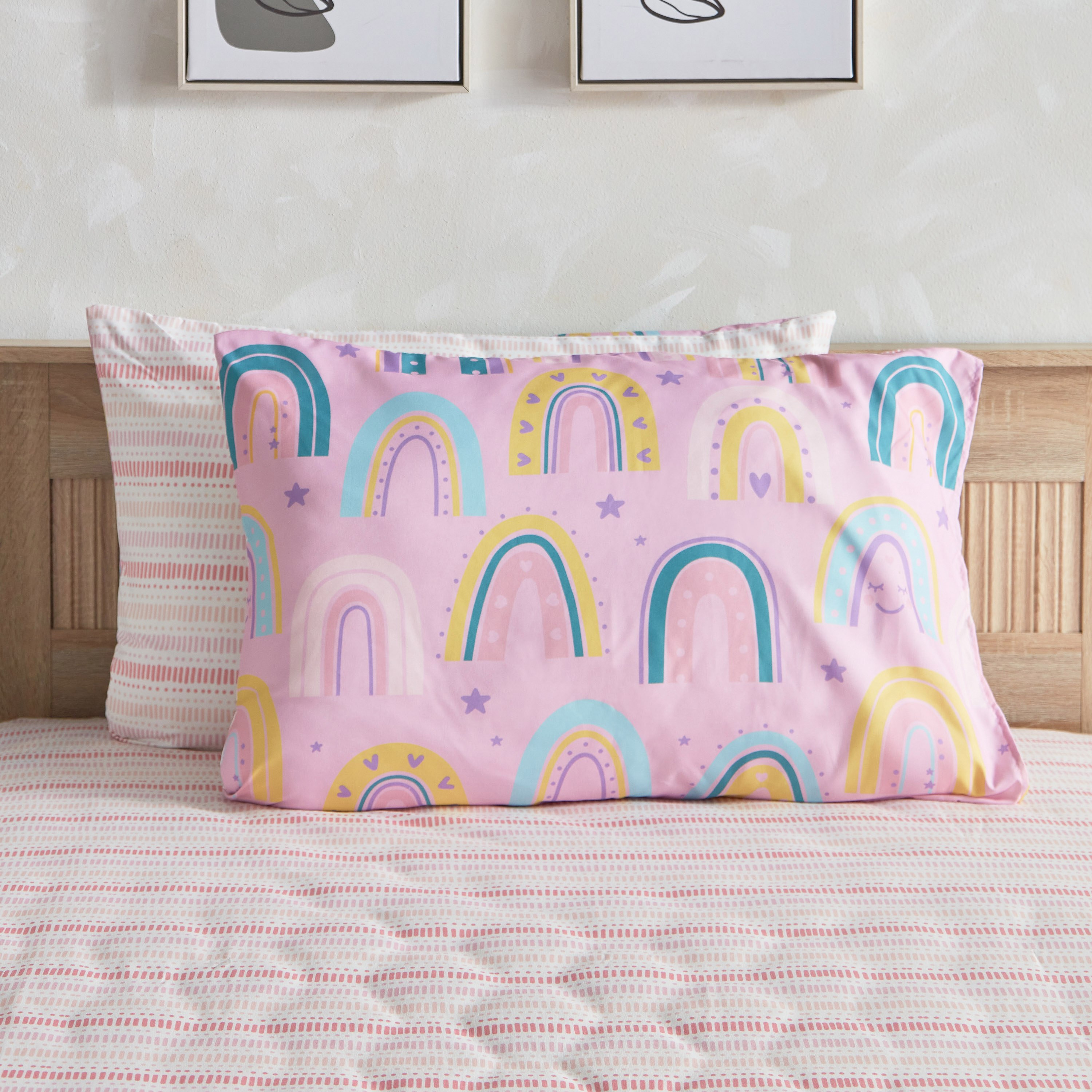 Hermione Dreams Soiree 2-Piece Microfibre Pillow Cover Set - 50x75 cm-hbxhomeware-hbxkidsandyouth-image-2