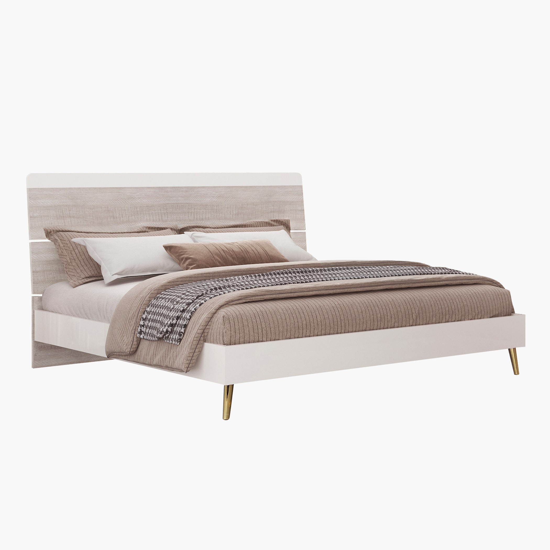 طقم غرفة نوم كينج 5 قطع - نورا - 180x200 سم-hbxbedroom-bedsandbedsets-bedroomsets-king-image-2