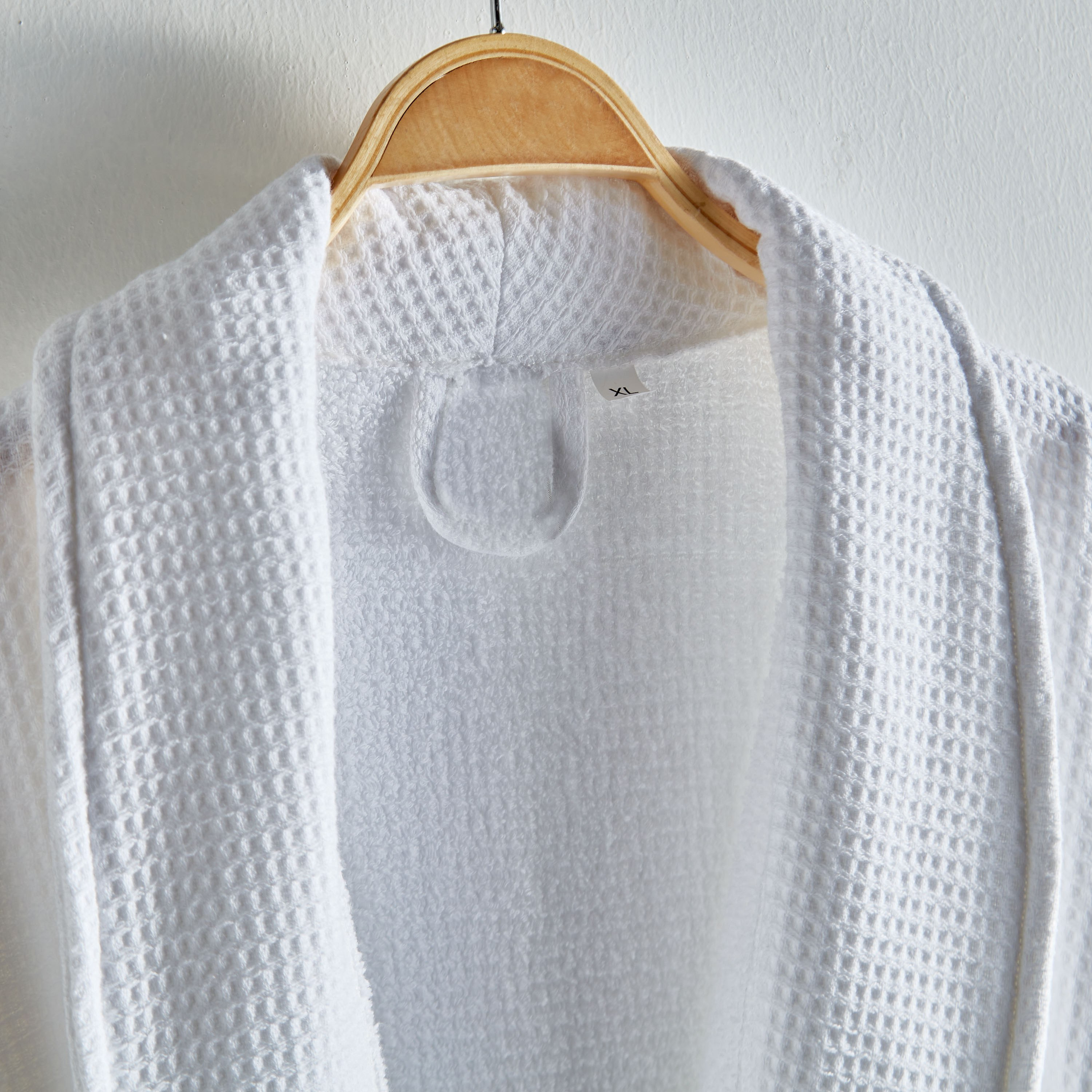 روب استحمام قطن تيري وافل من لوكس - إكس إل-hbxbathroom-bathroomtextiles-image-3