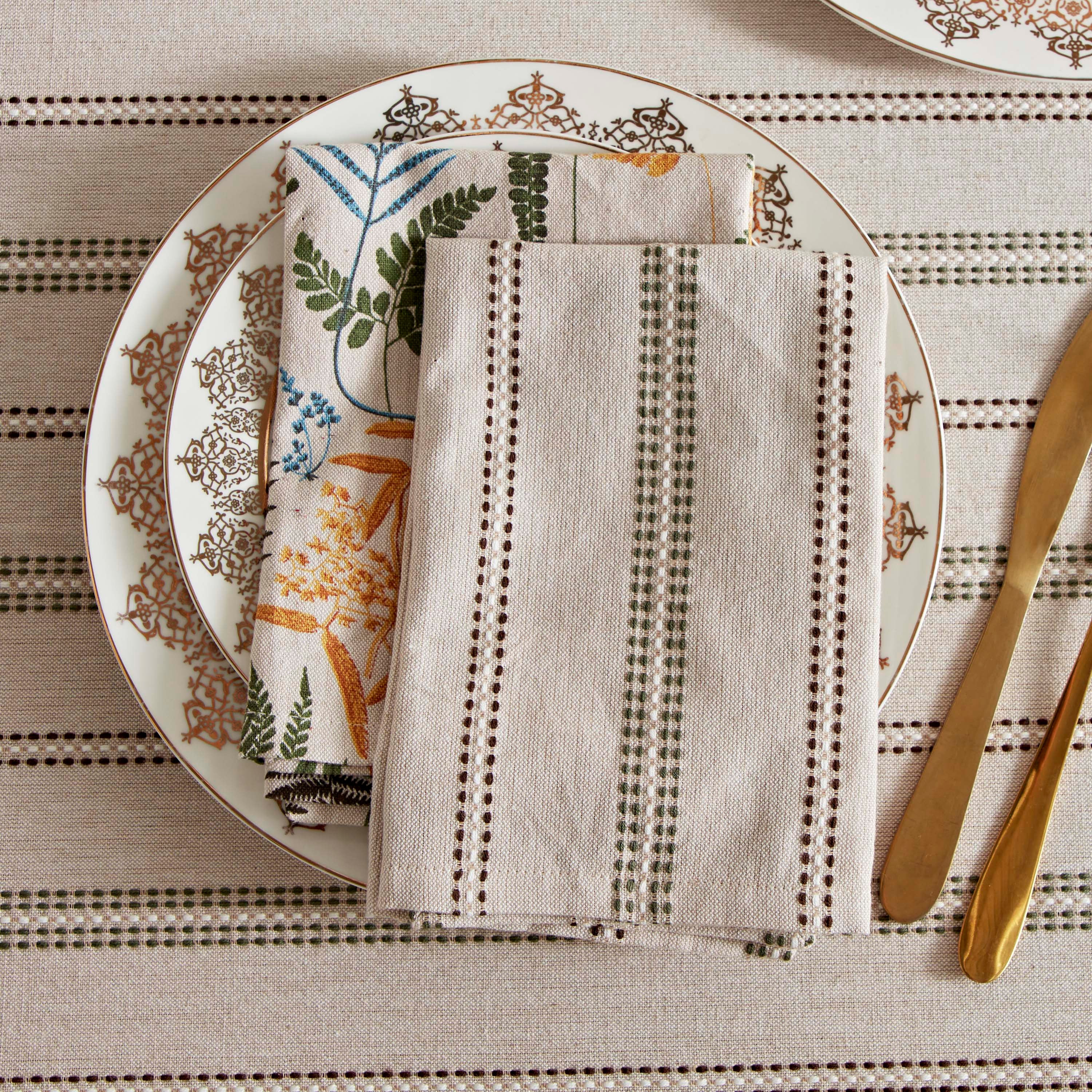 طقم مناديل سفرة قطعتين من بايتون - 40x40 سم-hbxdecorandfurnishings-homefurnishings-tablelinens-image-1