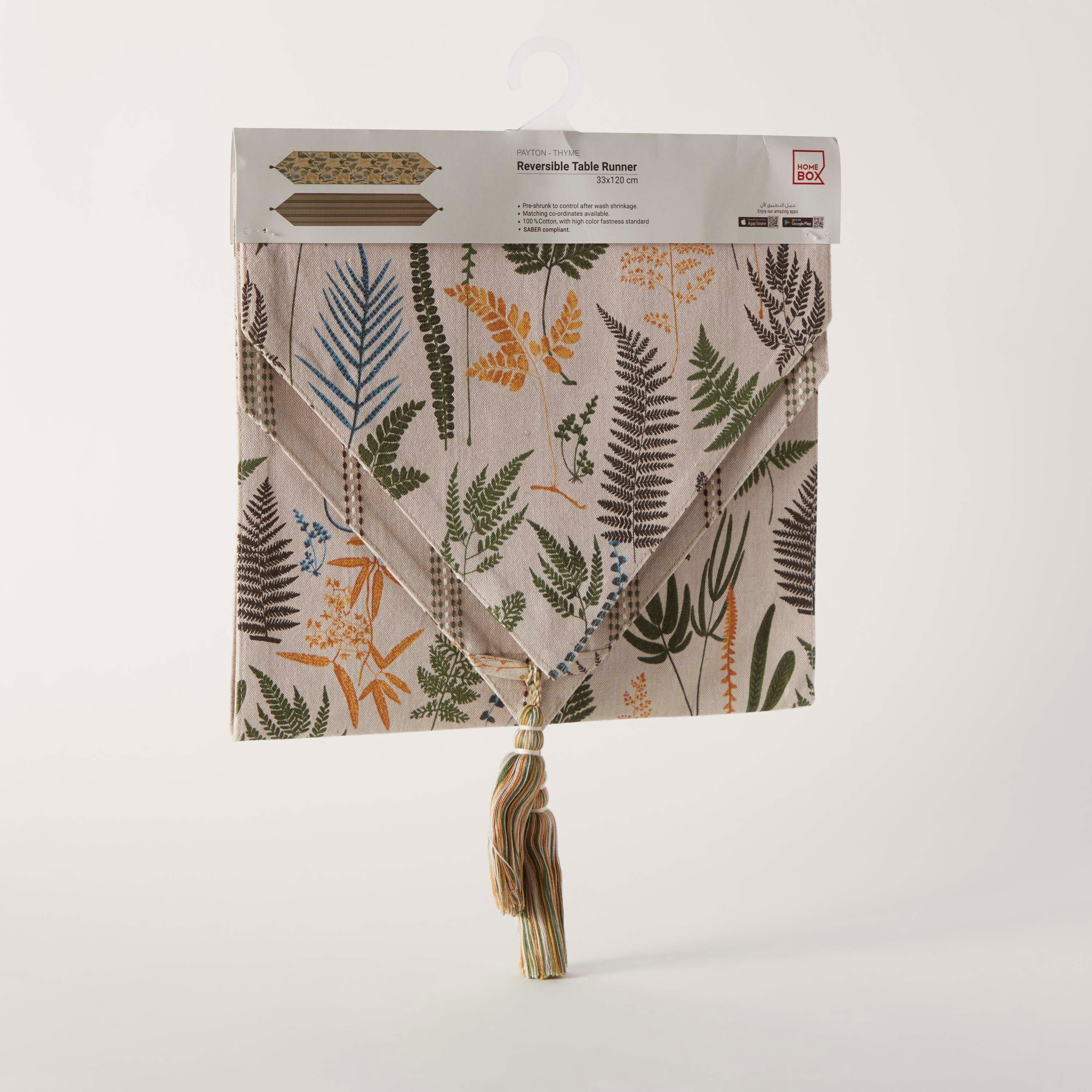 مفرش طاولة يستخدم على الوجهين من بايتون ثايم - 33x120 سم-hbxdecorandfurnishings-homefurnishings-tablelinens-image-6